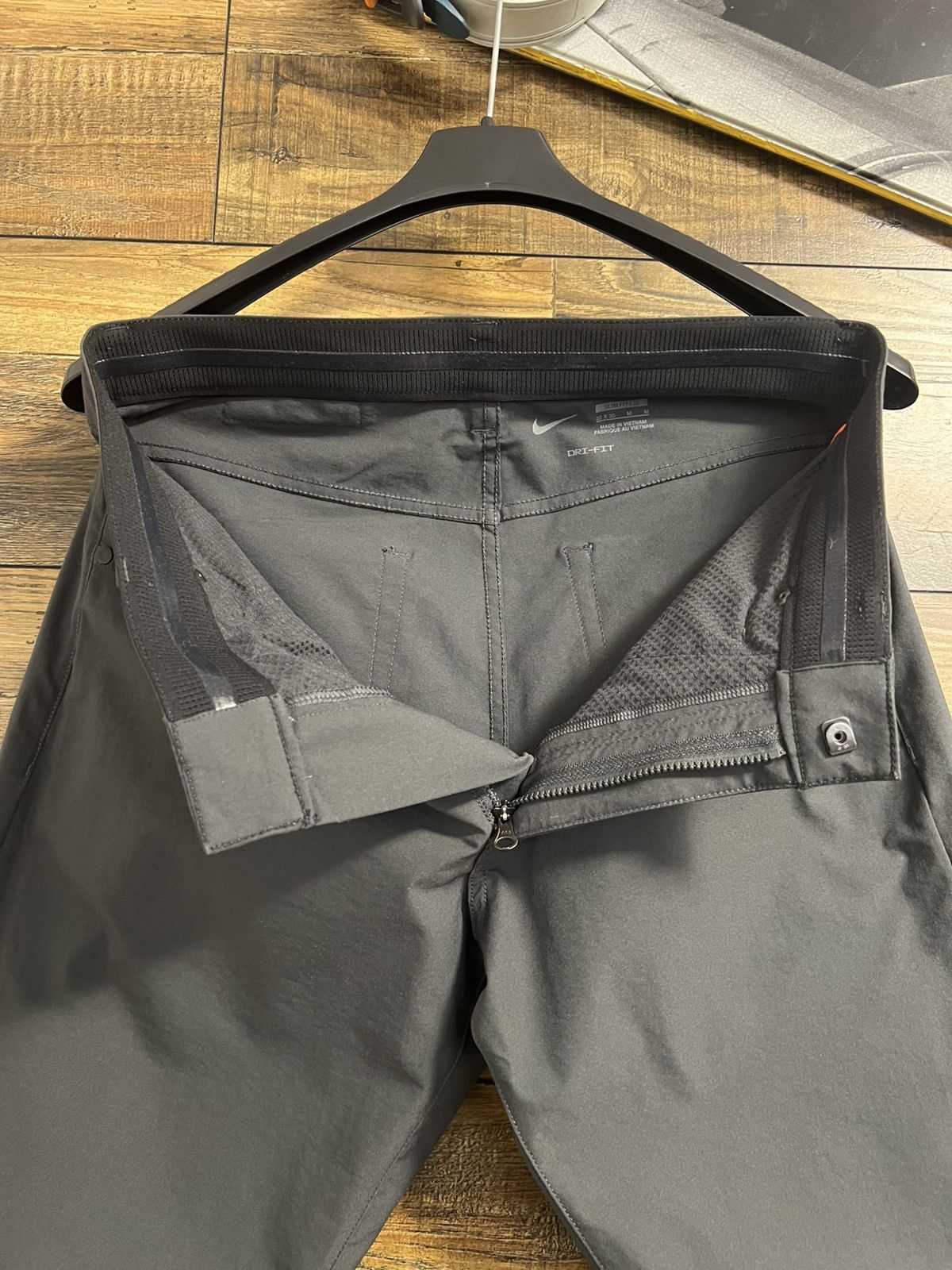 Nike NIKE DRI-FIT Repel 5 Pocket Slim Fit Golf Pants Dark Smoke Size US 32 / EU 48 - 8 Thumbnail