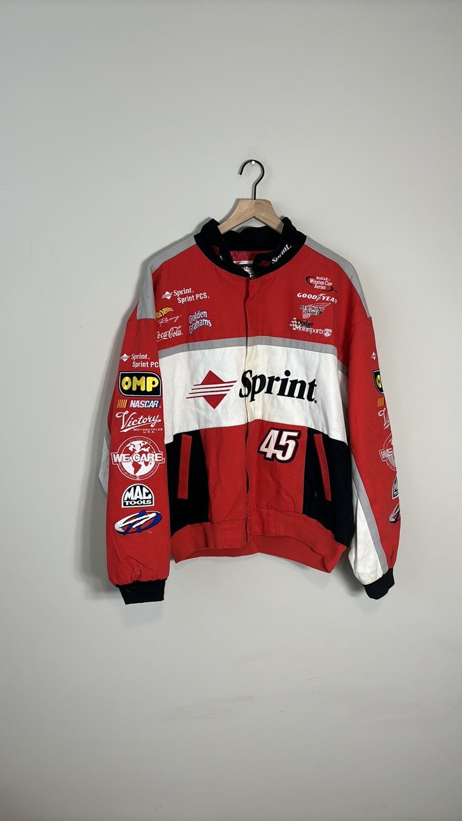 NASCAR × Vintage Vintage Wateree Kyle Petty NASCAR Jacket Size US M / EU 48-50 / 2 - 1 Thumbnail