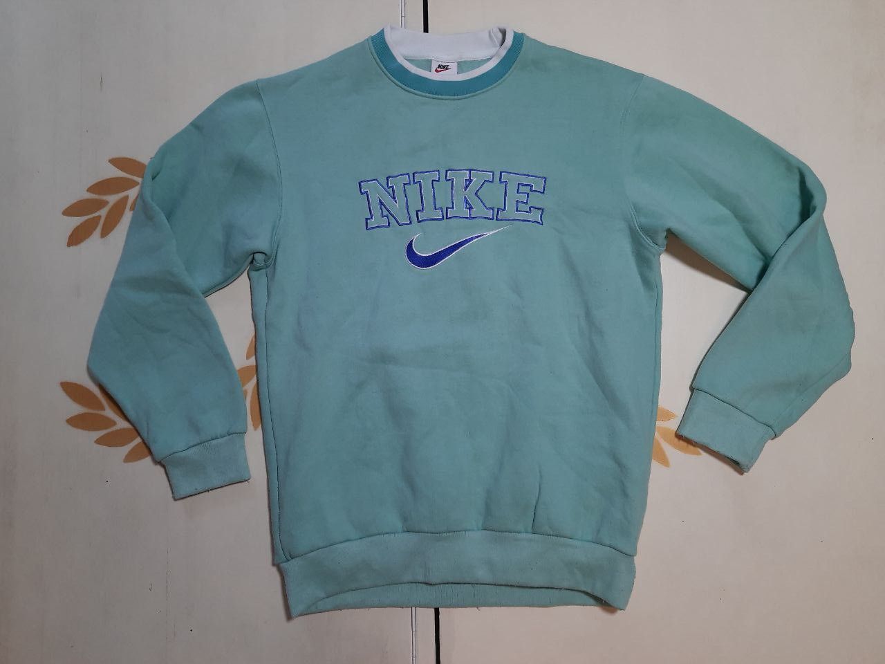 Nike × Vintage Nike Sweatshirt Vintage 90's Size US L / EU 52-54 / 3 - 1 Thumbnail