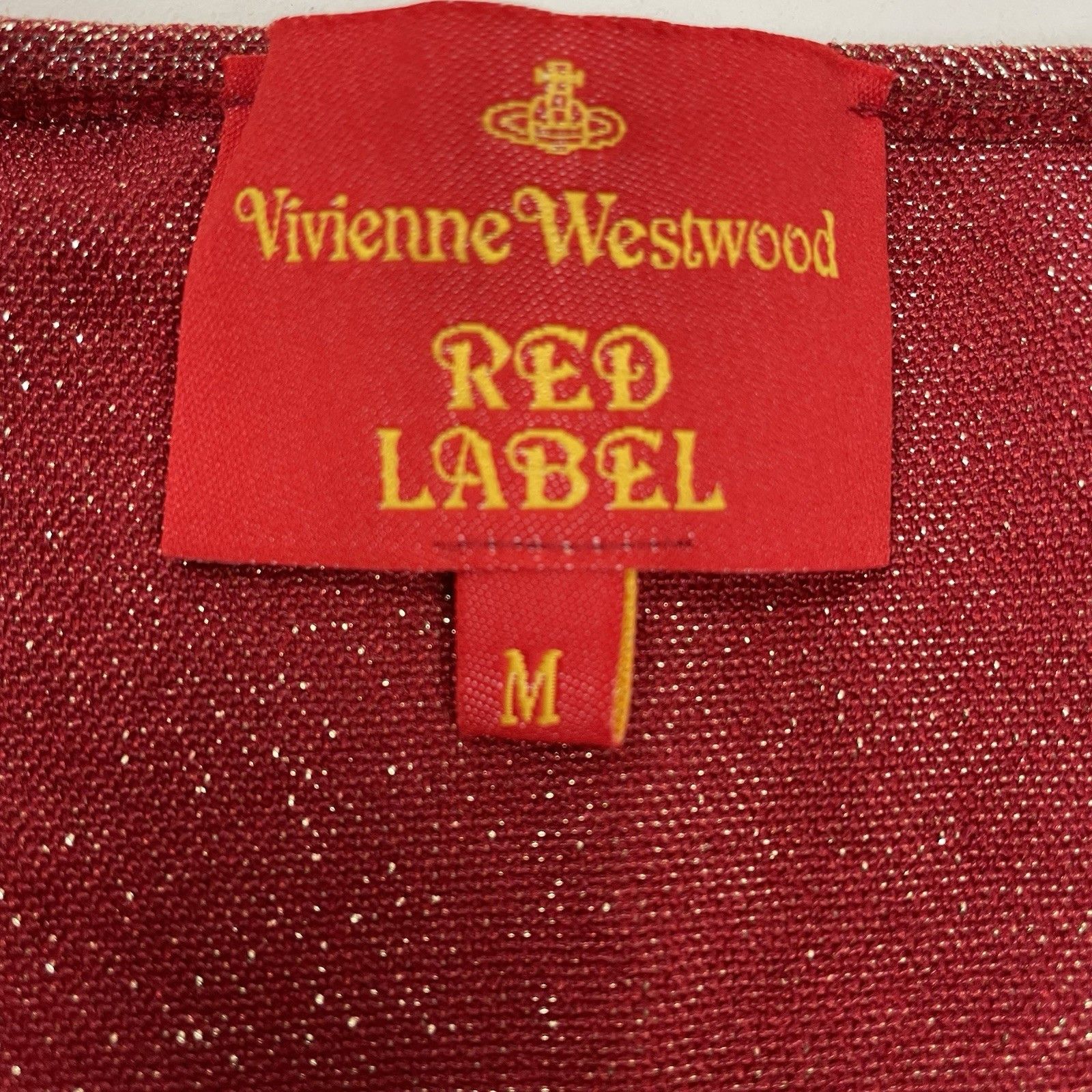 Vivienne Westwood Vivienne Westwood Red Label Lurex Orb Logo Long Sleeve M Size M / US 6-8 / IT 42-44 - 3 Thumbnail