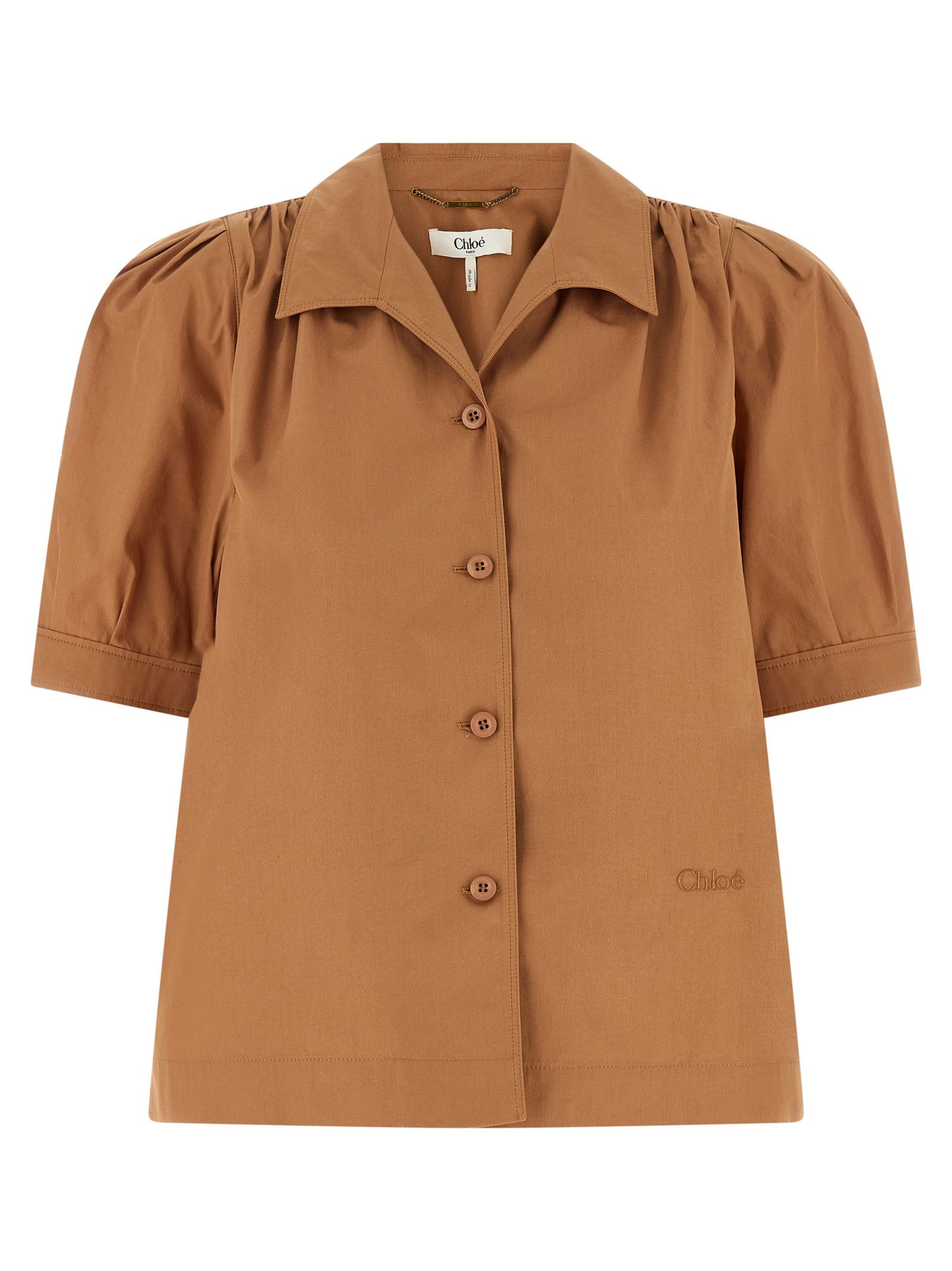 Chloe Logo embroidery shirt Size S / US 4 / IT 40 - 1 Thumbnail
