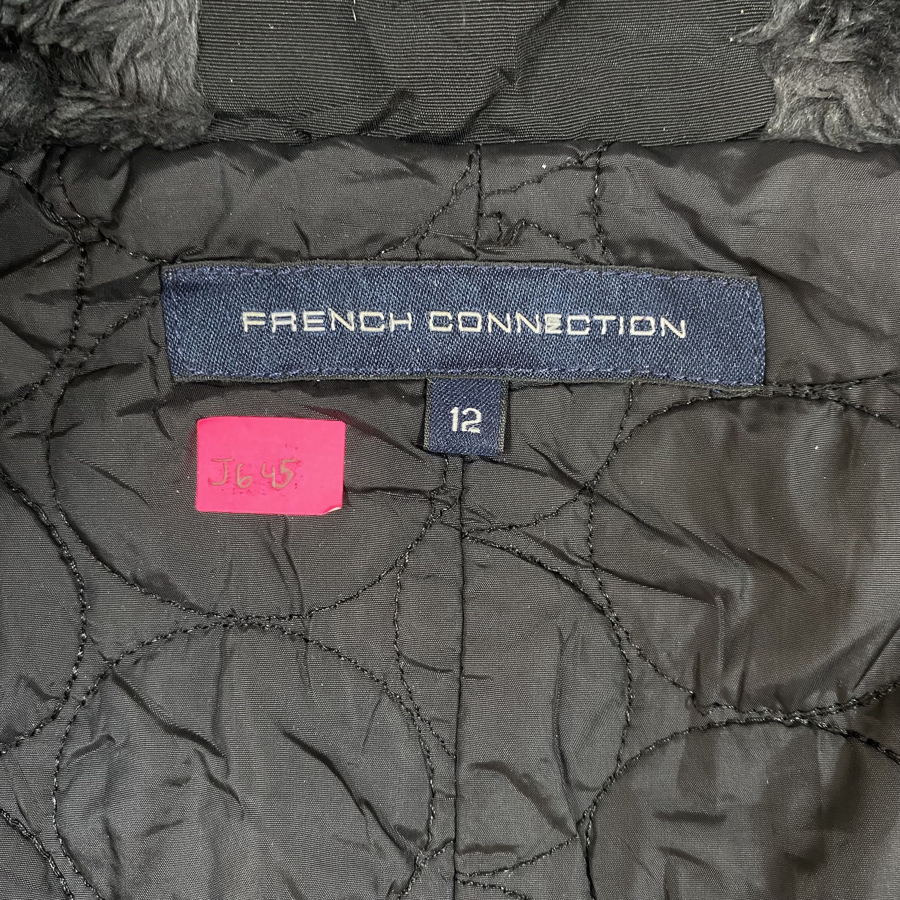 French Connection FRENCH CONNECTION Fishtail Parka Faux Fur Hood Jacket-J645 Size US S / EU 44-46 / 1 - 13 Thumbnail