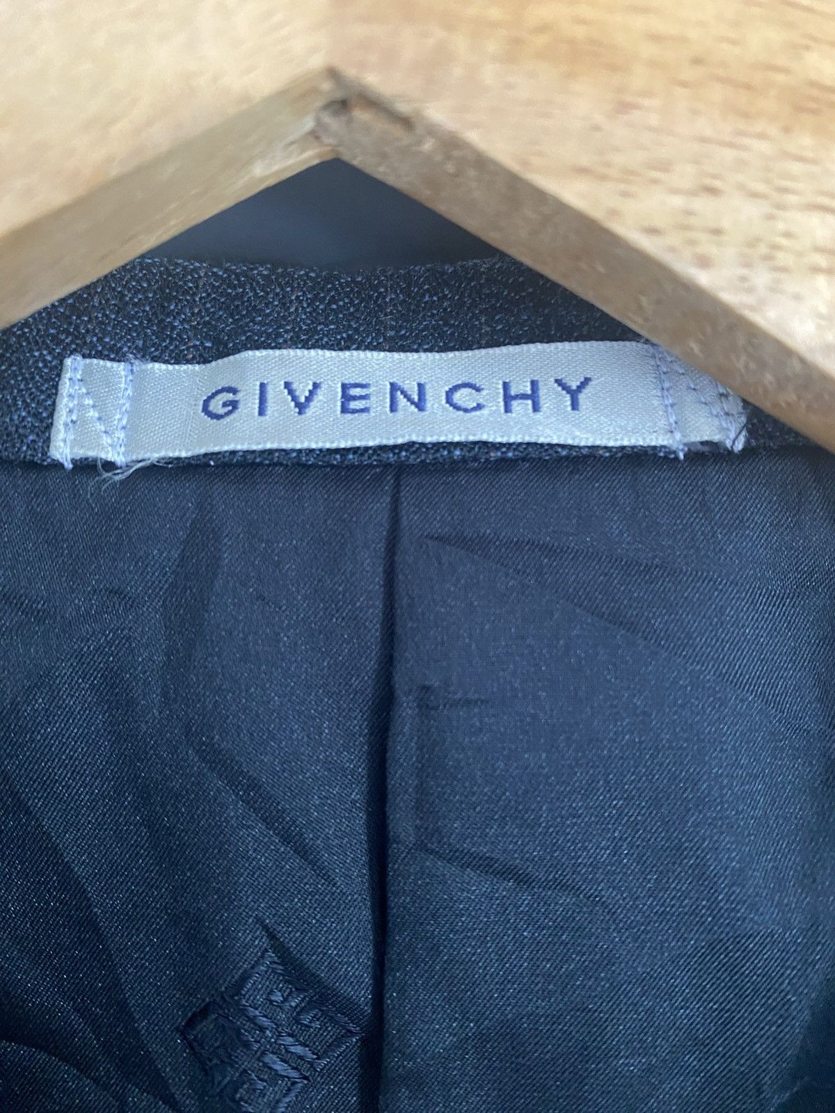 Givenchy × Vintage Monsieur Givenchy Men Blazer Size 40L - 3 Thumbnail