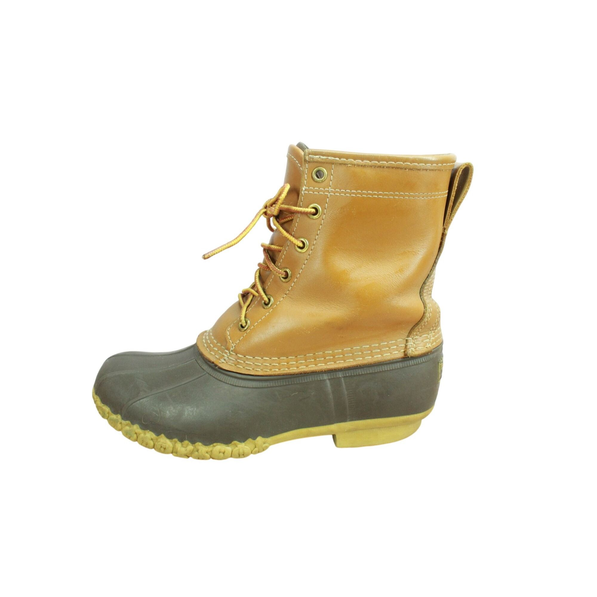 LL Bean Women's Brown Leather 8