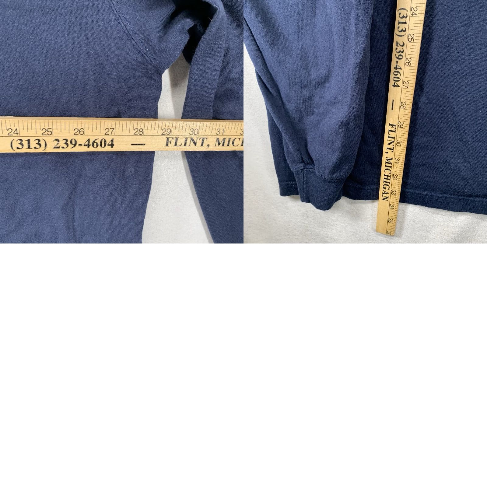 Carhartt Carhartt T-Shirt Mens Navy 2XL Long Sleeve Henley All Cotton Regular Fit Pockets Logo Jacket? Size US XXL / EU 58 / 5 - 9 Thumbnail