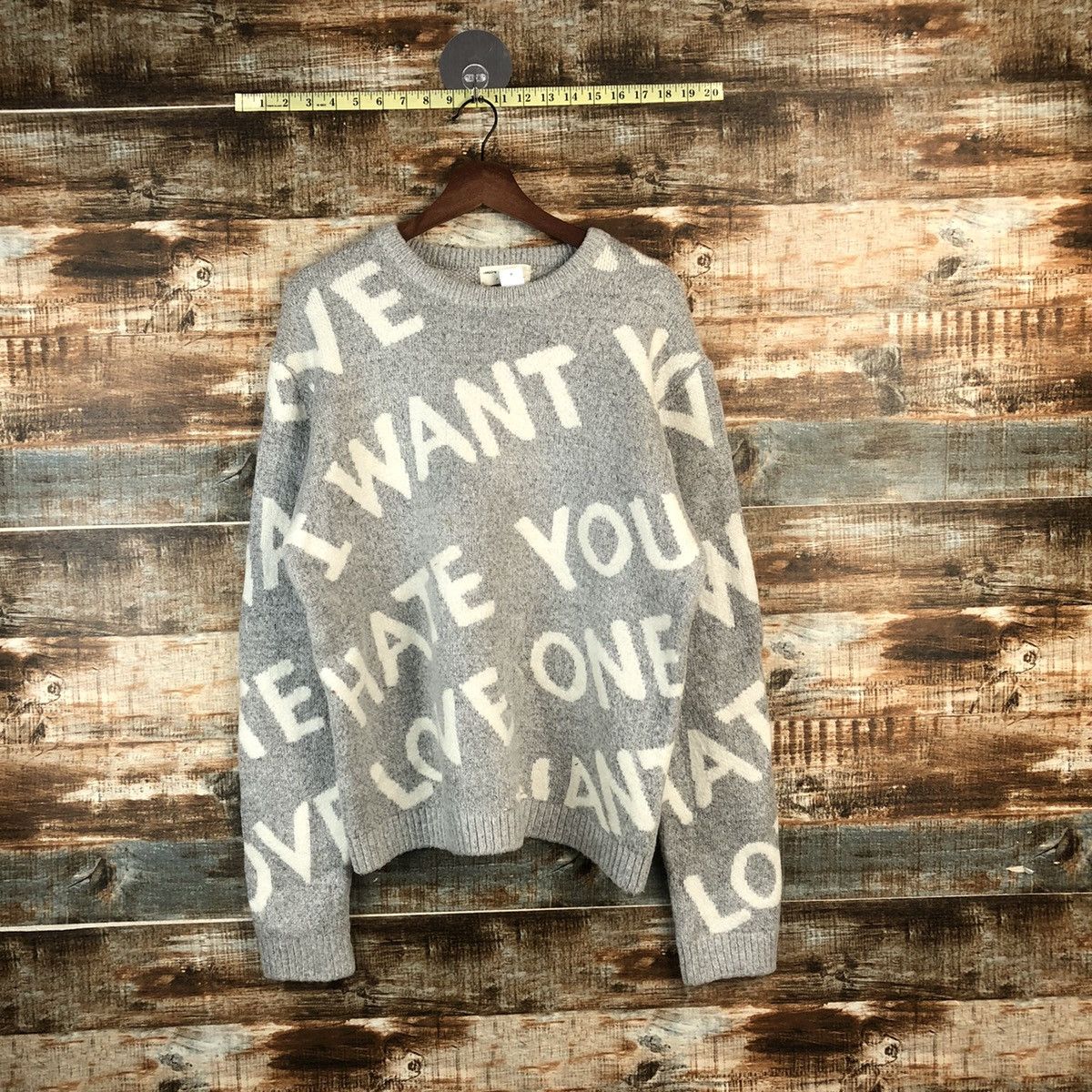 Homespun Knitwear × Japanese Brand DL Vampire Weekend Gray Sweaters #C749 Size US M / EU 48-50 / 2 - 1 Thumbnail