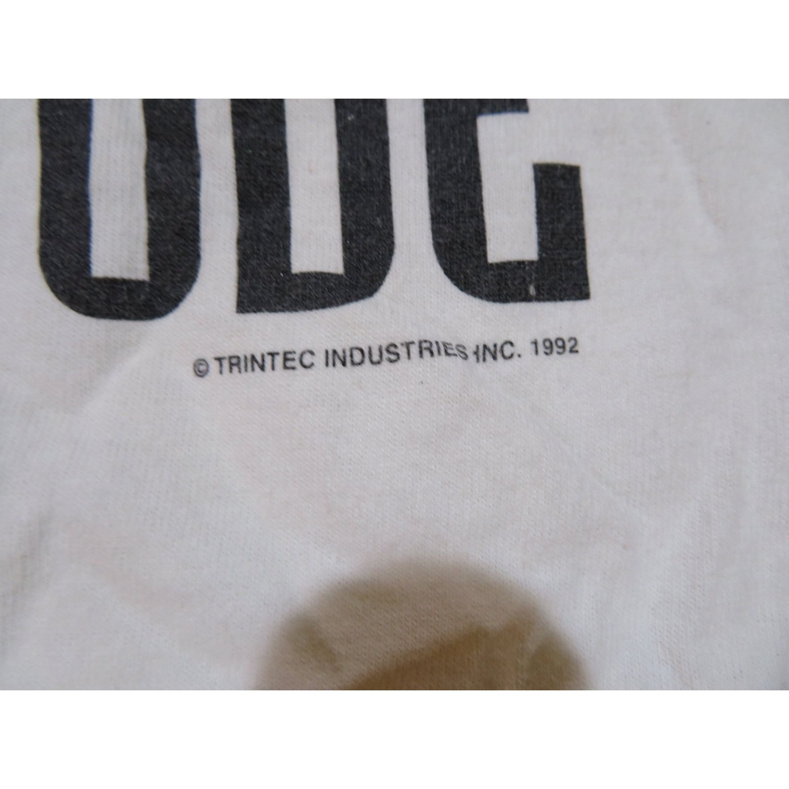 Fruit Of The Loom 90s 'Watch Your Attitude' Parody T-Shirt, Aeronautical Sz L Size US L / EU 52-54 / 3 - 5 Thumbnail