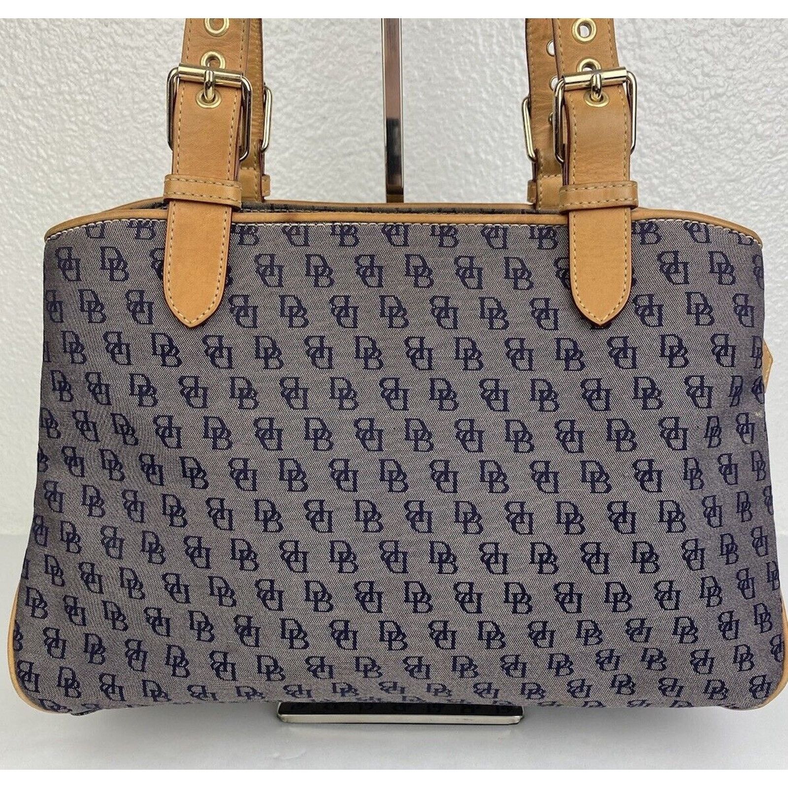 Dooney & Bourke Dooney & Bourke Set Blue Logo Bag ID Holder Sunglasses Pouch Size ONE SIZE - 3 Thumbnail