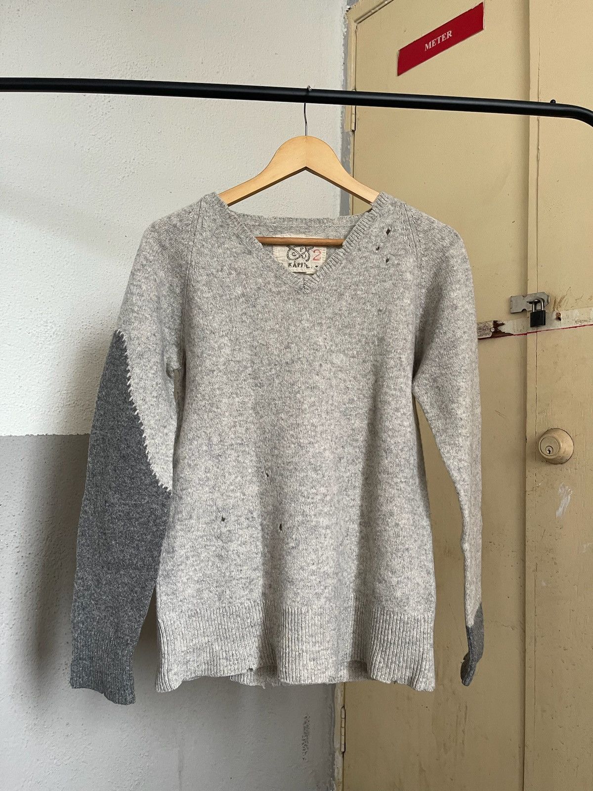 Kapital CPO Wool Bullet Holes Knitwear