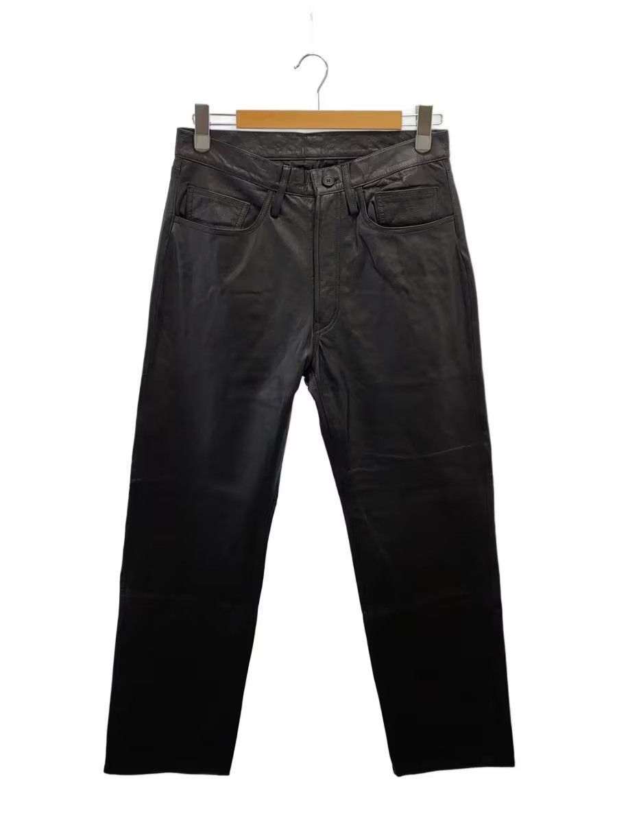Yohji Yamamoto yohji yamamoto Y's for men 94SS/Cow leather wide pants Size US 31 - 1 Thumbnail