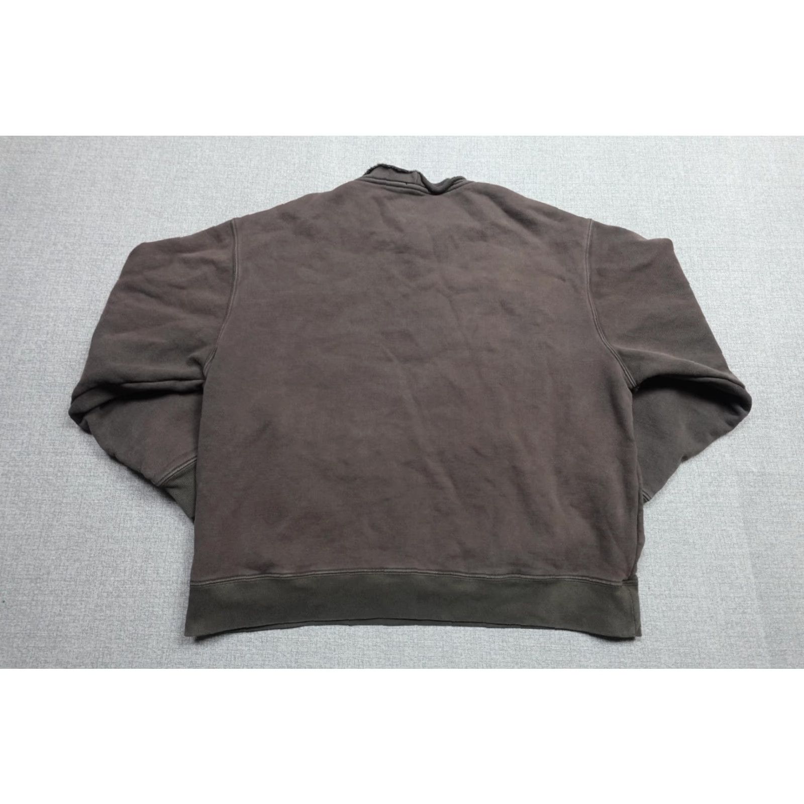Harley Davidson Vintage Harley-Davidson Sweatshirt Mens XL Brown Fleece Kangaroo Pocket Logo Pullover Crew Neck Size US XL / EU 56 / 4 - 4 Thumbnail