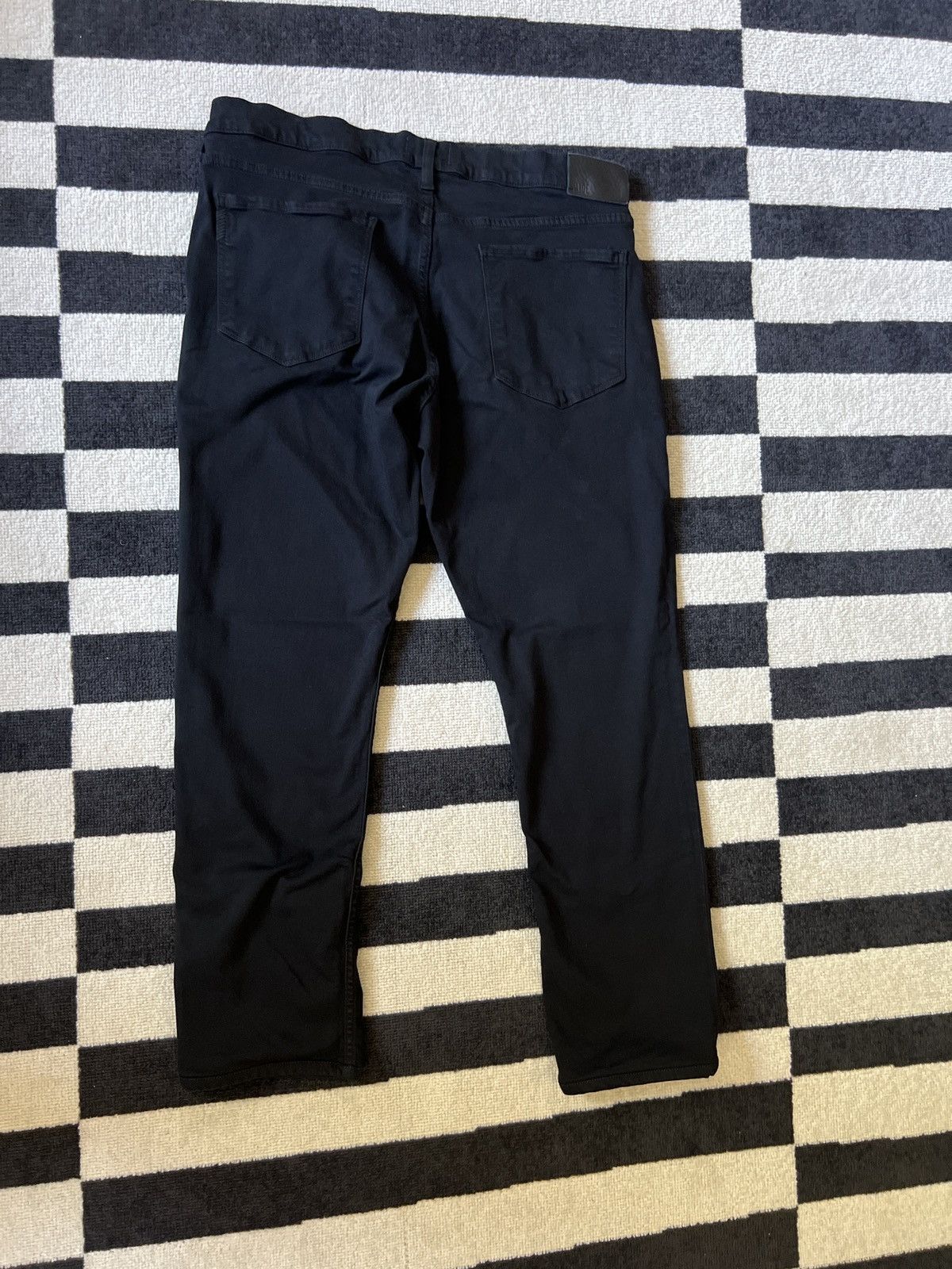 Paige Paige Slim Black Denim Size US 36 / EU 52 - 2 Thumbnail