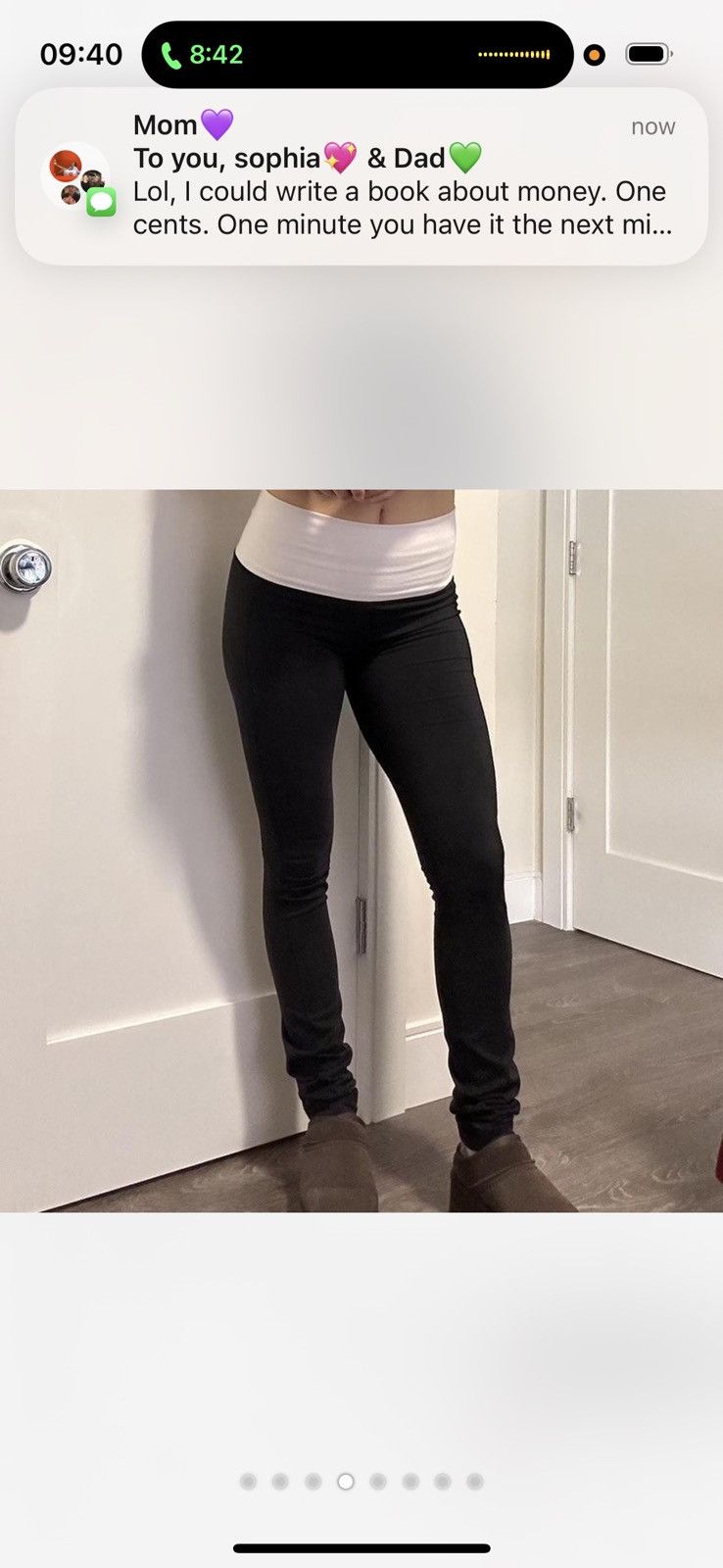 Lululemon Vintage Lululemon Black Leggings with Wide Band! 🤍🖤 Size 28" / US 6 / IT 42 - 3 Thumbnail