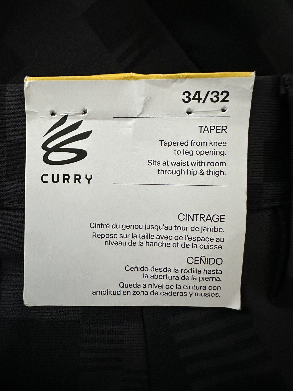 Under Armour Under Armour Curry Golf Pickleball Athletic Tapered Pants Size US 34 / EU 50 - 6 Thumbnail