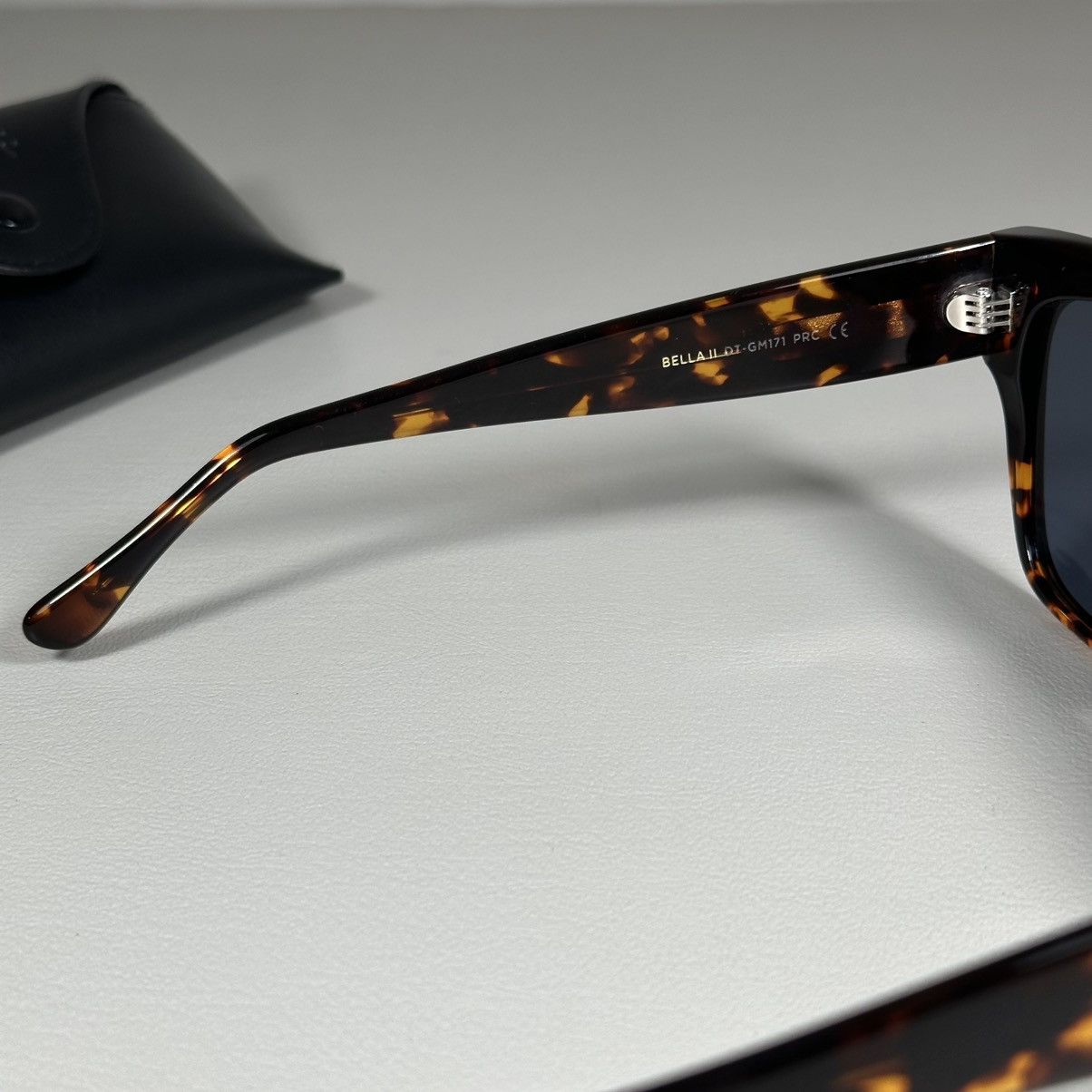 Other DIFF Bella II DI-GM171 Squared Tortoise Sunglasses Size ONE SIZE - 5 Thumbnail