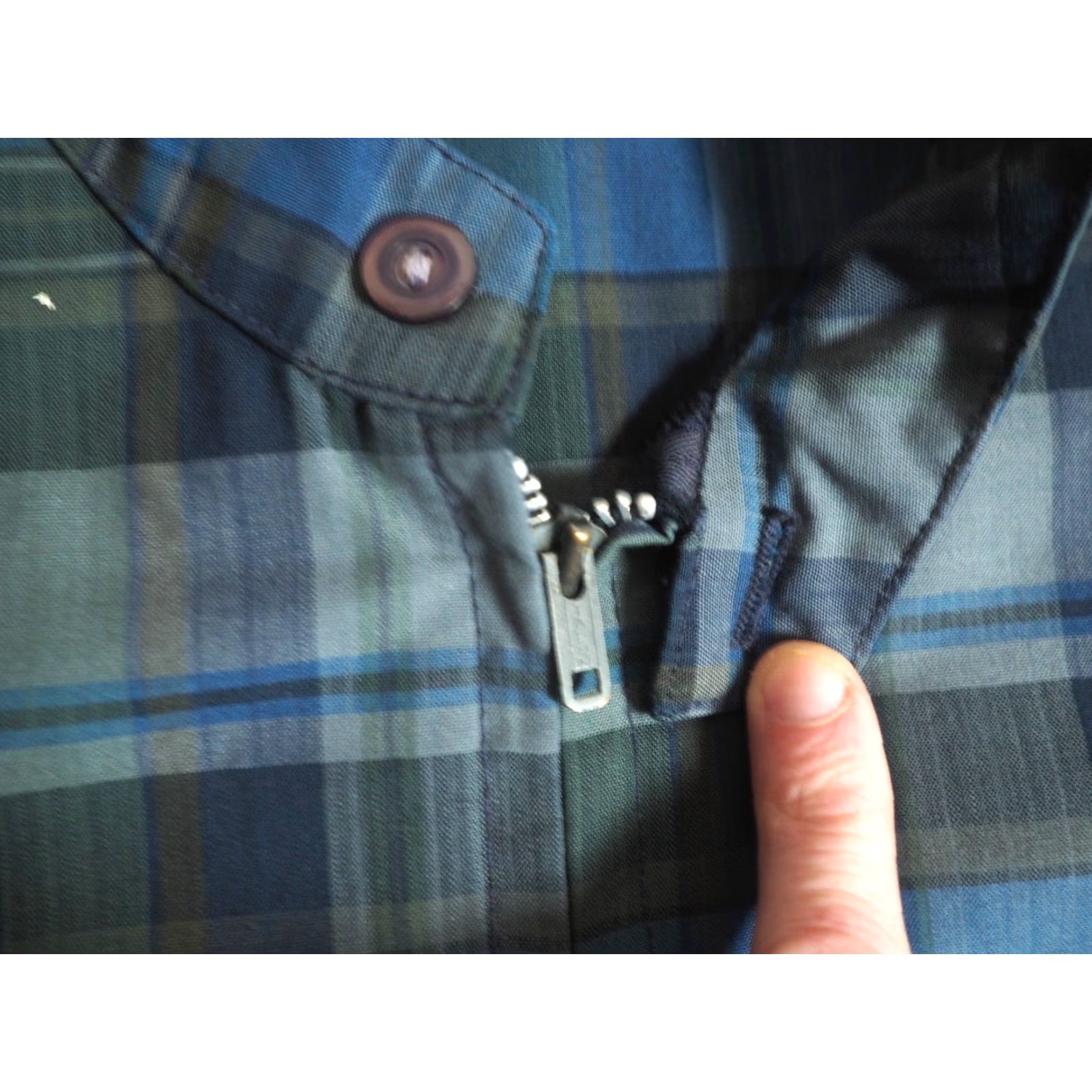 Vintage VINTAGE Pacific Trail Jacket Western Men L Plaid Cotton Blend Short Zip Size US L / EU 52-54 / 3 - 5 Thumbnail