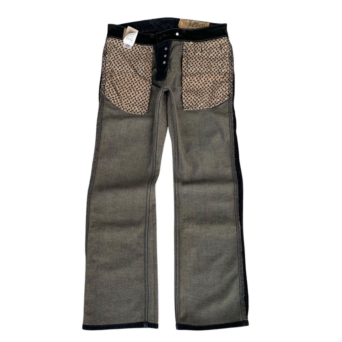 Japanese Brand Taverniti Multipockets Flared Jeans Tornado Mart LGB Style👖 Size US 30 / EU 46 - 16 Thumbnail