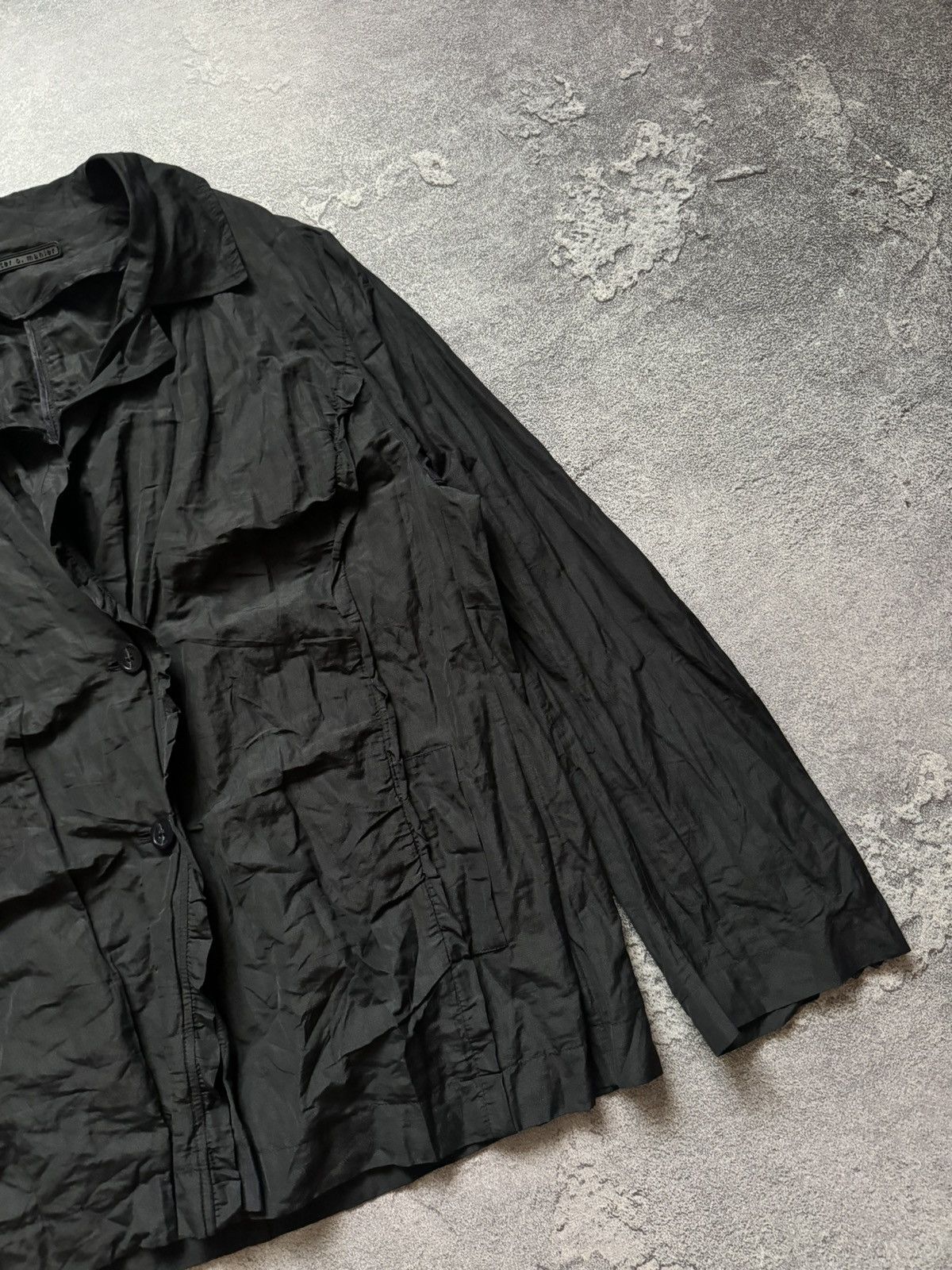 Designer × Vintage Peter O.Mahler US12 CAN14 GB16 Wmns blazer light jacket coat Size XL / US 12-14 / IT 48-50 - 6 Thumbnail