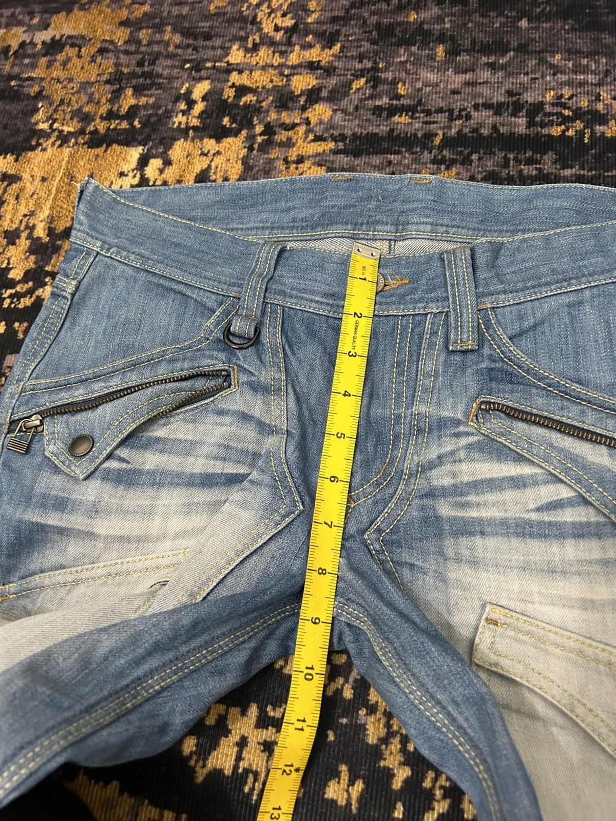 Japanese Brand Hideaways Nicole Multipocket Short Jeans Size US 31 - 14 Thumbnail