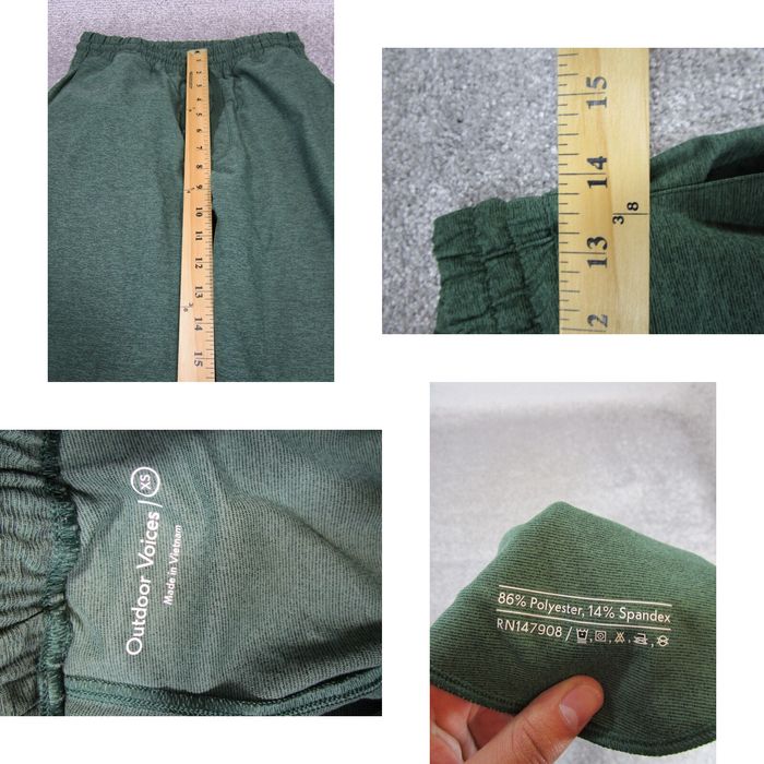 Outdoor Voices Outdoor Voices Pants Womens Xs Joggers Green