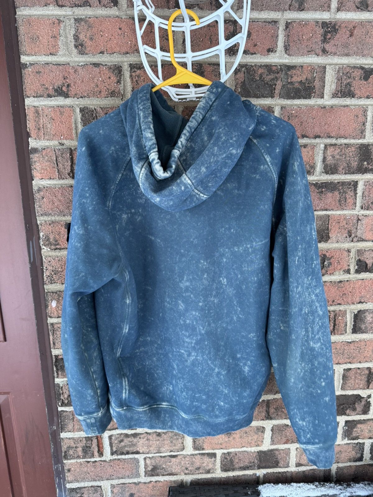 Stone Island Stone Island off dye blue-green hoodie Size US L / EU 52-54 / 3 - 9 Thumbnail