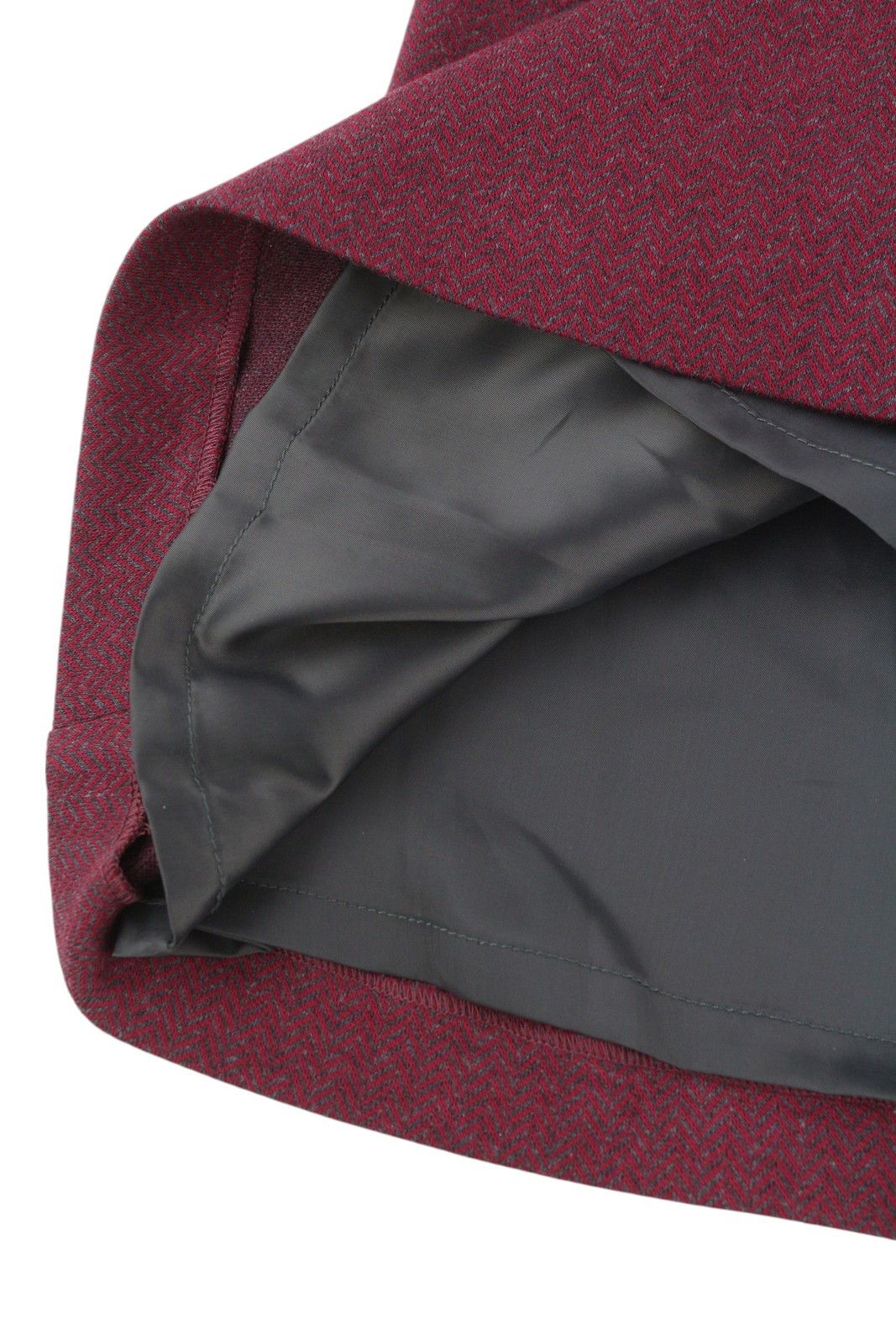 Gant HERRINGBONE JERSEY EU36 Burgundy Pockets Skirt 84931 Size 28" / US 6 / IT 42 - 5 Thumbnail