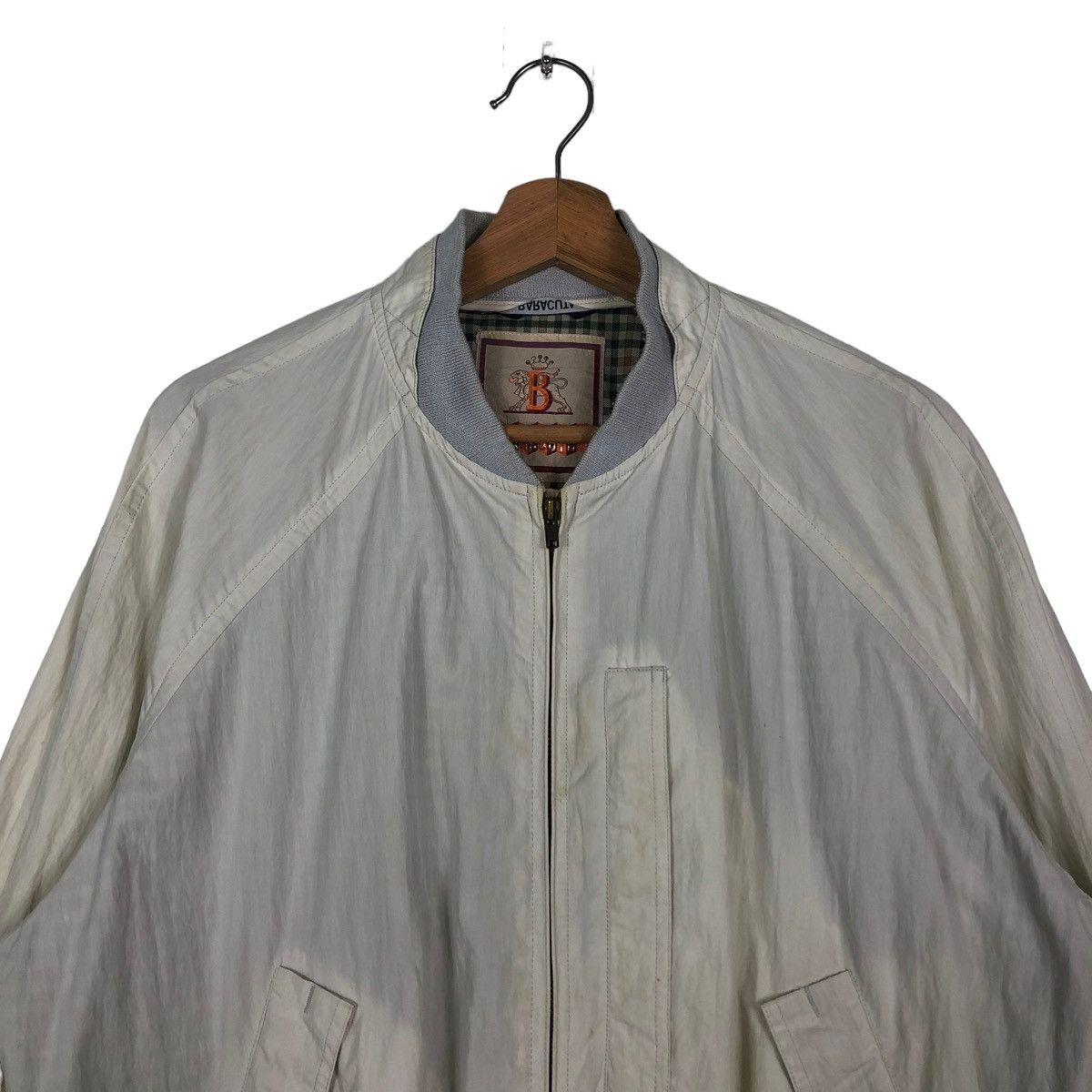 Baracuta 🔥90’s Vintage Bomber Jacket Baracuta Tartan Design Lining Size US L / EU 52-54 / 3 - 3 Thumbnail