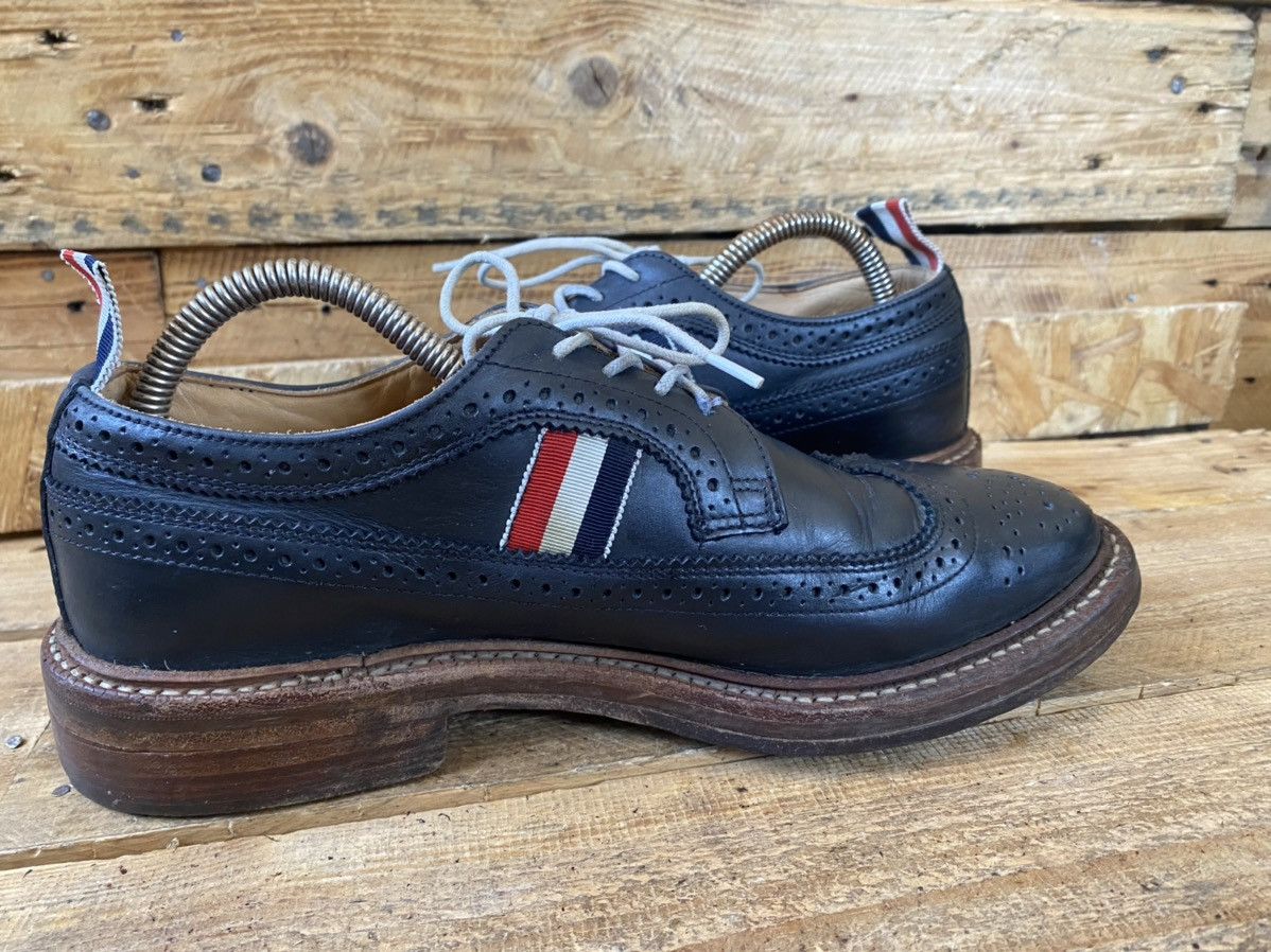 Designer × Thom Browne Thom Browne oxford navy blue leather shoes uk6 Size US 7 / EU 40 - 12 Thumbnail
