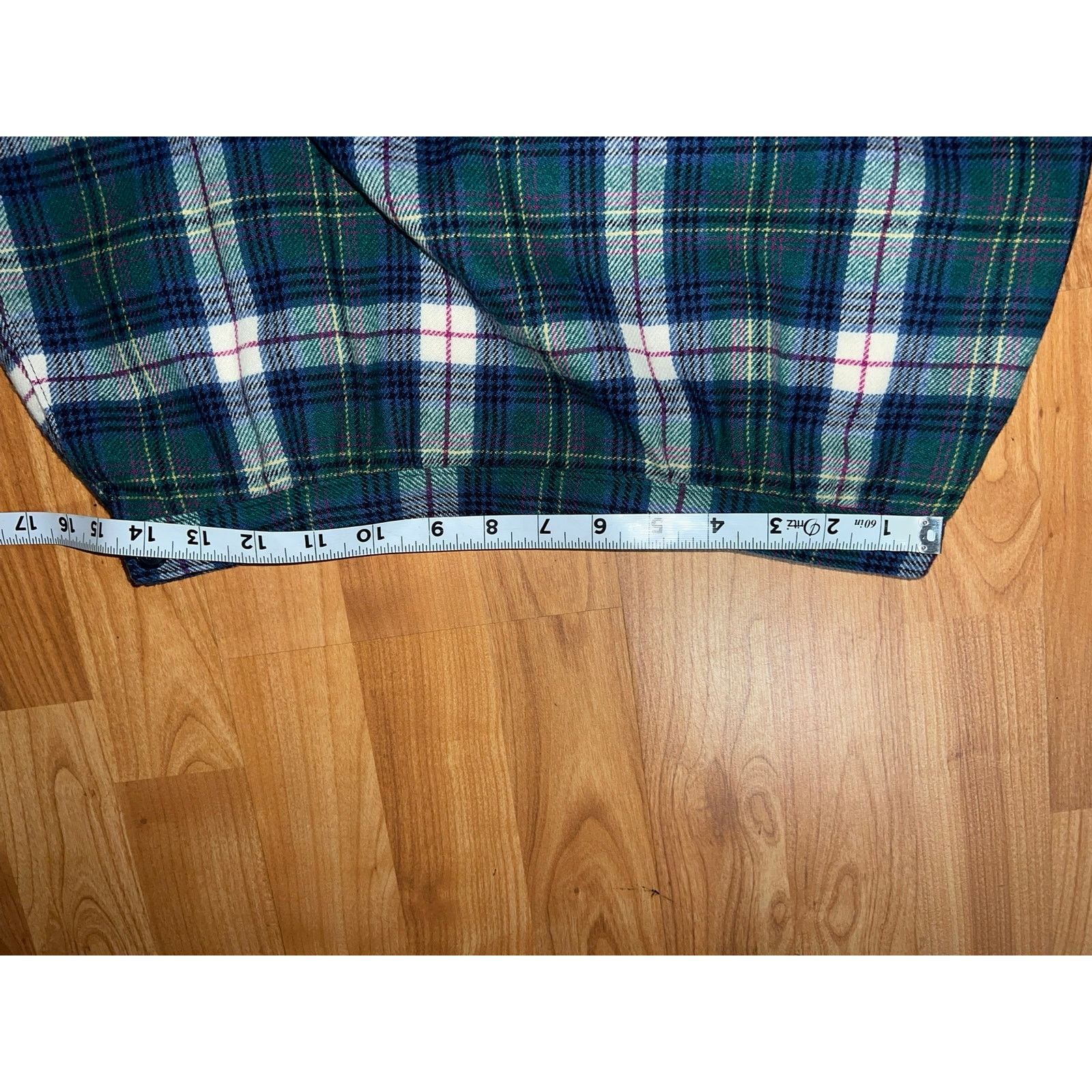 Pendleton Vintage Pendleton Authentic Kennedy Dress Tartan Green Skirt Size 28" / US 6 / IT 42 - 6 Thumbnail