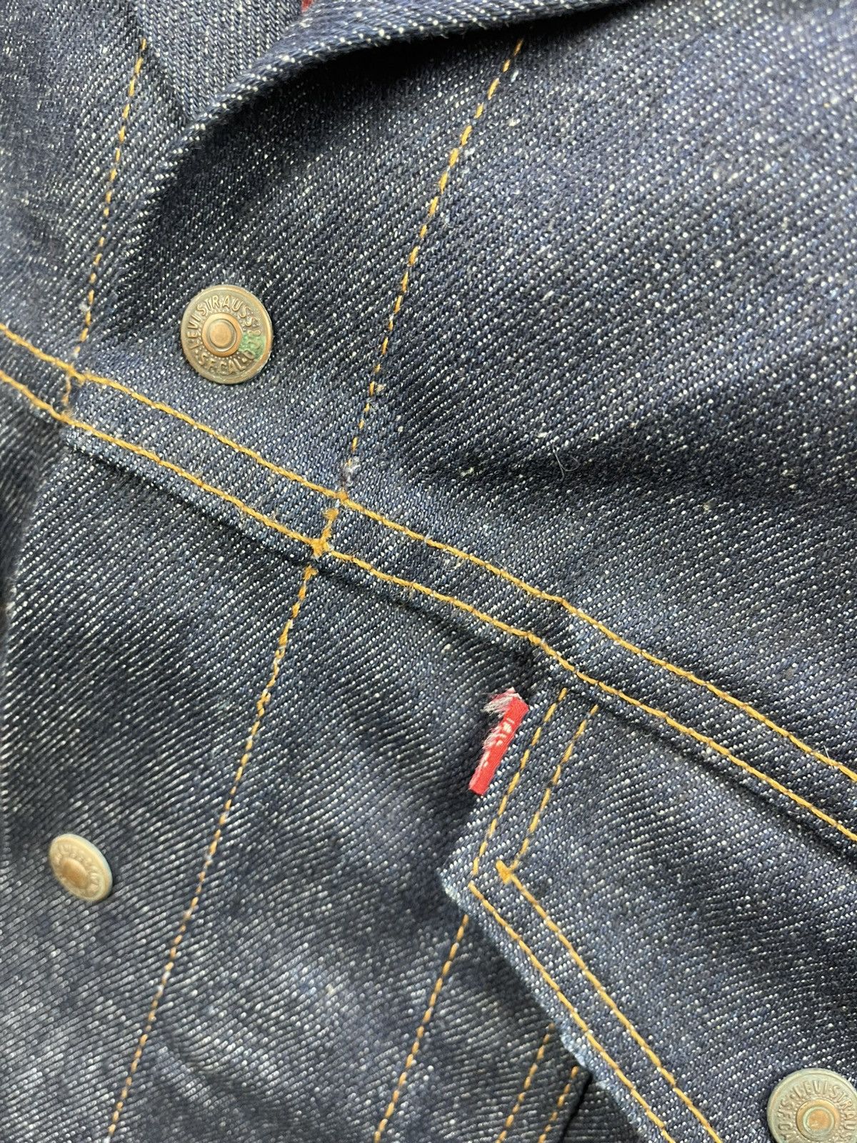 Levi's Vintage Clothing RARE🔥Vtg Levis Sample 1990 Reversible Denim Vest Jacket Size US M / EU 48-50 / 2 - 15 Thumbnail