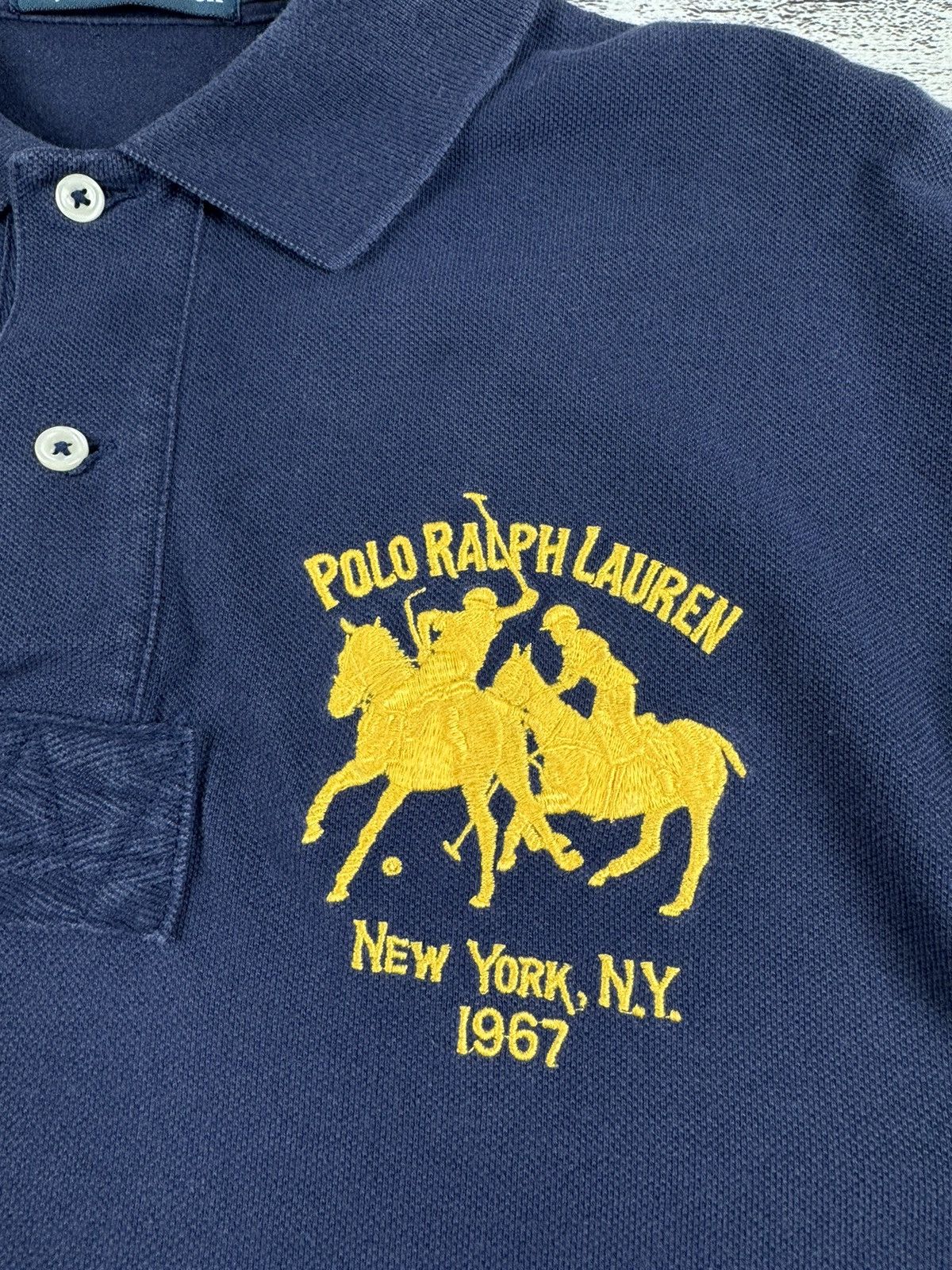 Polo Ralph Lauren Polo Ralph Lauren Chief Keef Big Pony Hip Hop T Shirt Tee Size US M / EU 48-50 / 2 - 7 Thumbnail