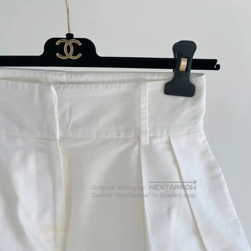 Valentino Valentino White Cotton Women's Shorts . Size 30" / US 8 / IT 44 - 3 Thumbnail