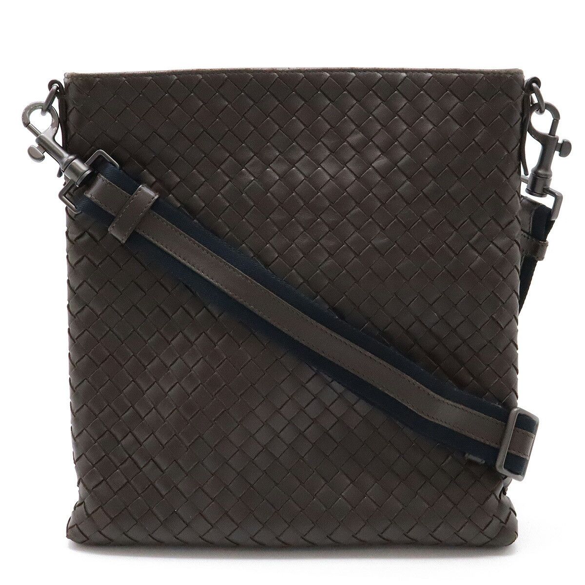 Bottega Veneta Bottega Veneta Intrecciato Leather Shoulder Bag 276357 Leather Shoulder Bag 276357 in Brown, Women's