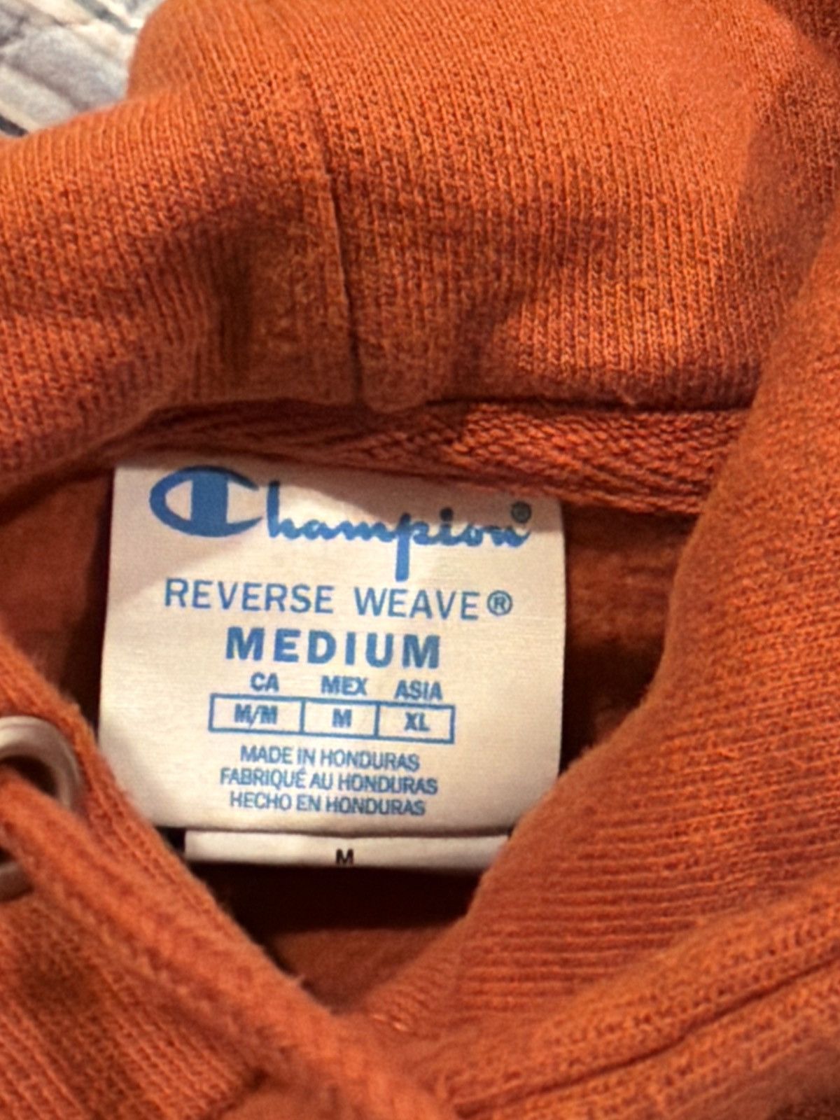Champion Champion reverse weave burnt orange hoodie medium Size US M / EU 48-50 / 2 - 3 Thumbnail