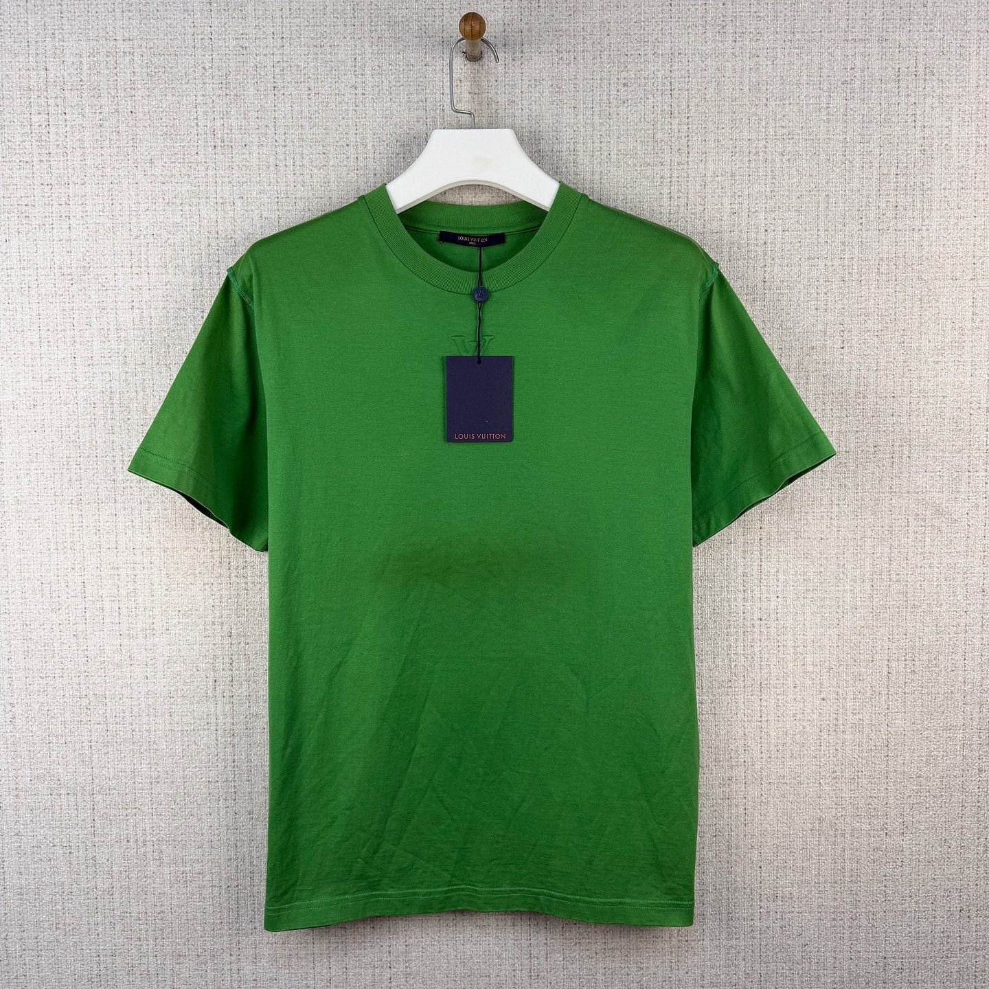 Louis Vuitton Louis Vuitton Embroidered Logo T-Shirt Size L Size US L / EU 52-54 / 3 - 1 Thumbnail
