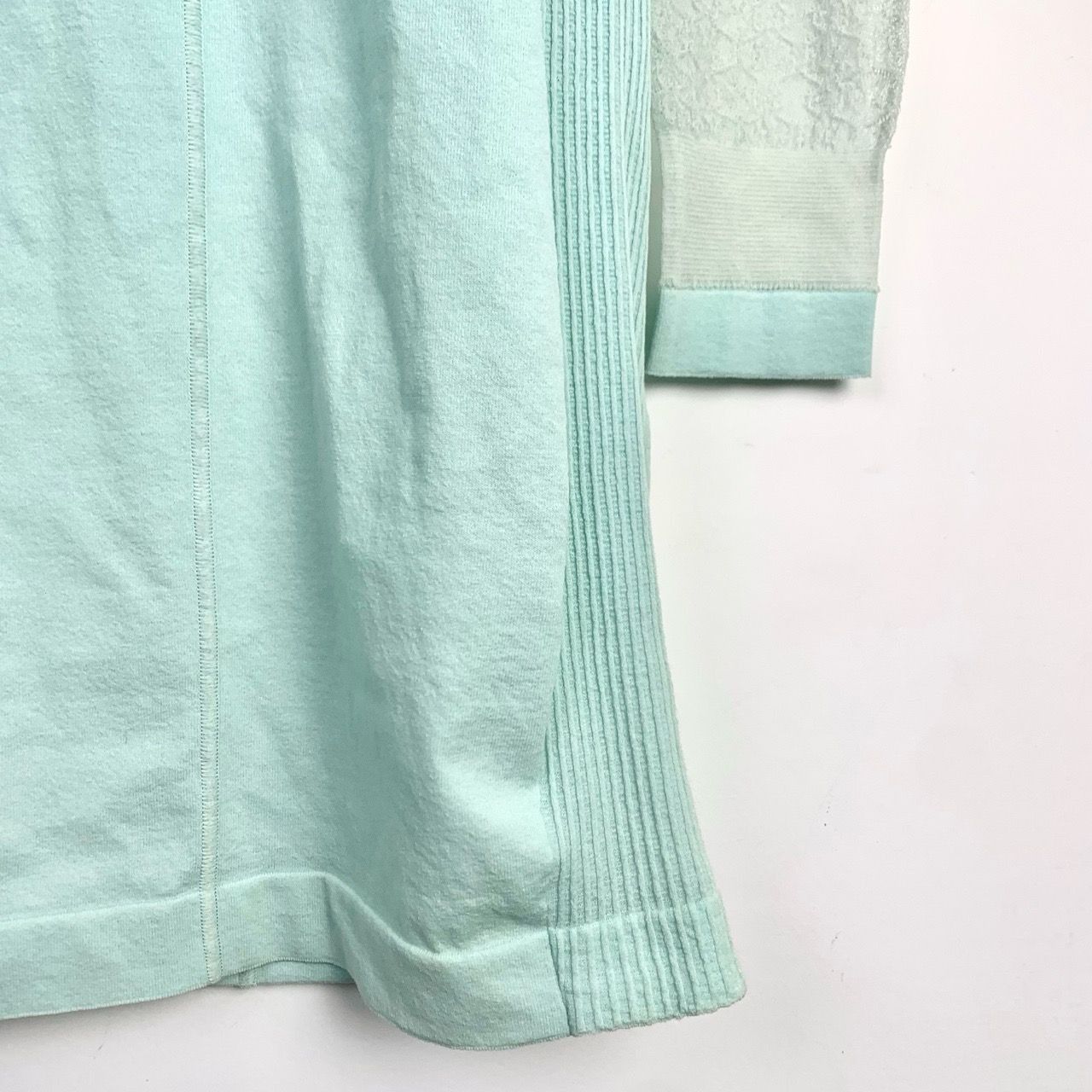 Louis Vuitton [Louis Vuitton] Cutout Panel Blue Round Neck Long-Sleeve Dre Size L / US 10 / IT 46 - 5 Thumbnail