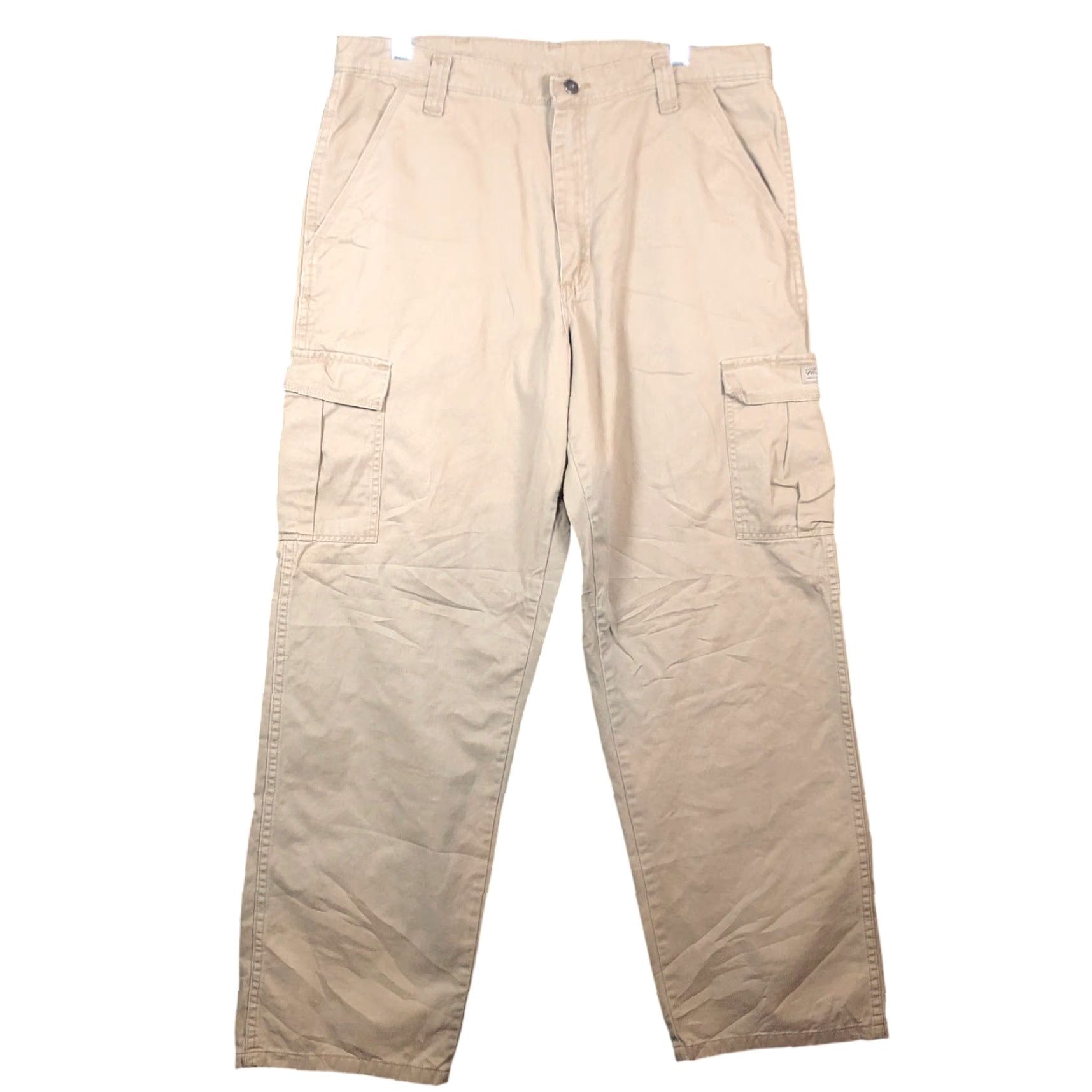 Wrangler Wrangler Mens Pants Tan Cargo Straight Outdoors Work Performance 36x32 Size US 36 / EU 52 - 2 Thumbnail