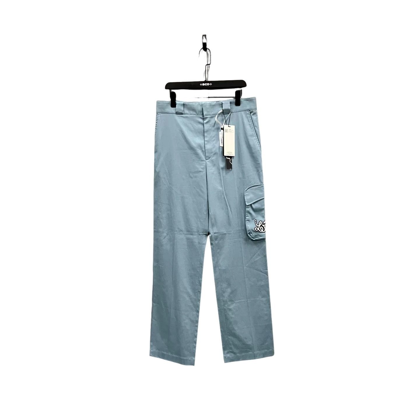 Louis Vuitton Louis Vuitton Blue Logo Embroidered Cargo Pants 40 Size US 33 - 1 Thumbnail
