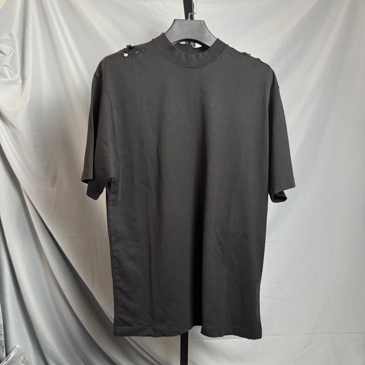 Balenciaga 24ss Gothic typeface short sleeve-DMC99