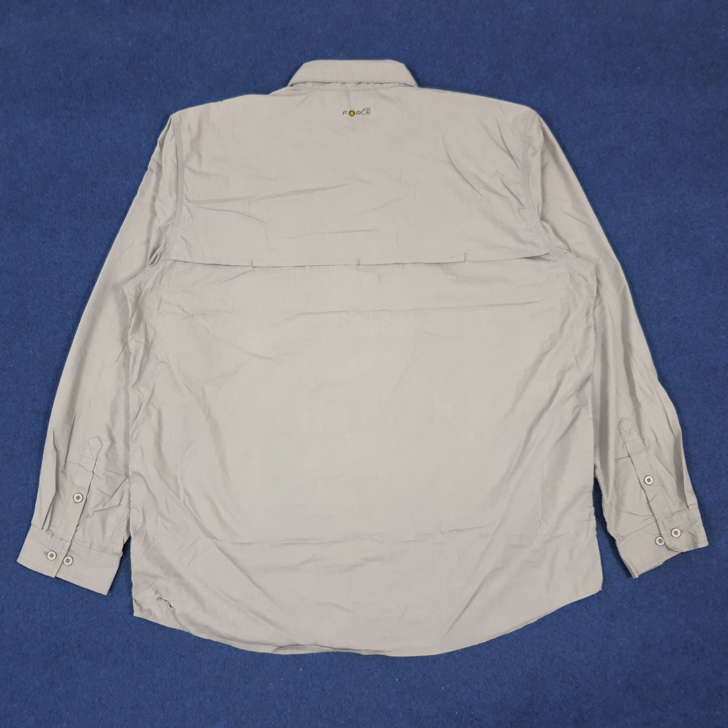 Carhartt × Vintage Vintage Carhartt Force Button Up Work Shirt Size US XXL / EU 58 / 5 - 3 Thumbnail