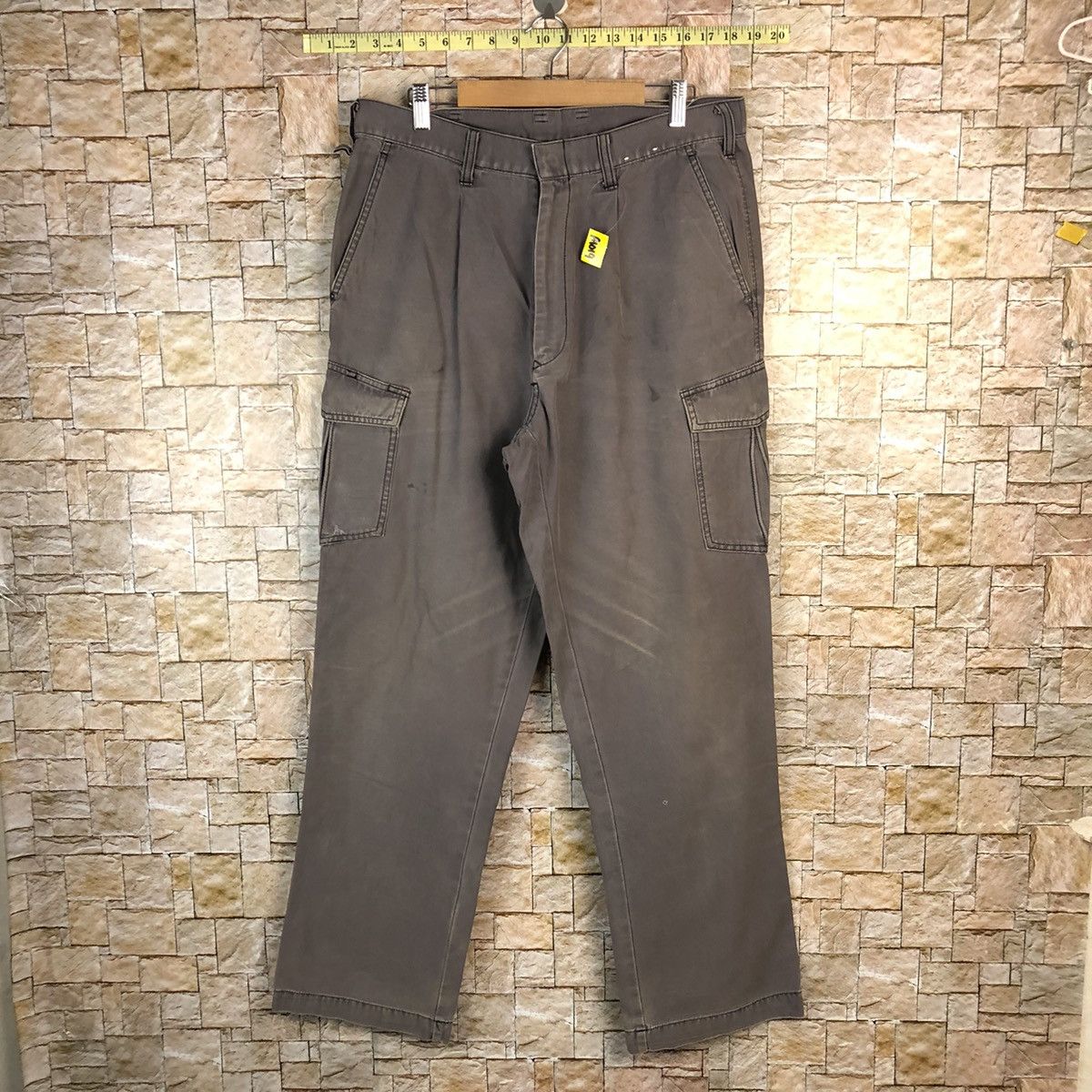 Japanese Brand G ground Purple Cargo Multipocket Pants #A1019 Size US 34 / EU 50 - 1 Thumbnail