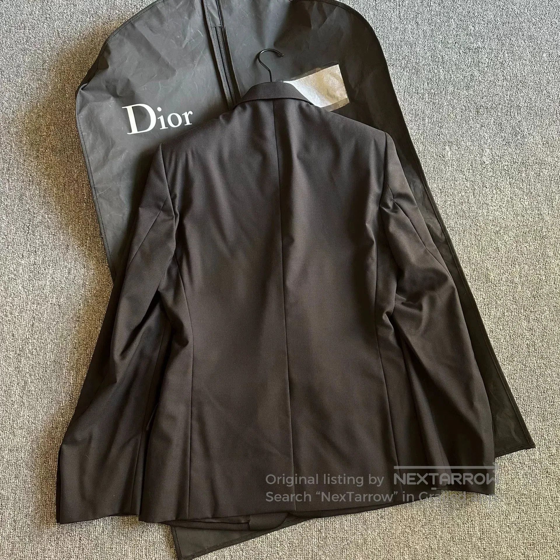 Dior Dior Silk Peak Lapel Smoking Suit Set. Size US M / EU 48-50 / 2 - 4 Thumbnail