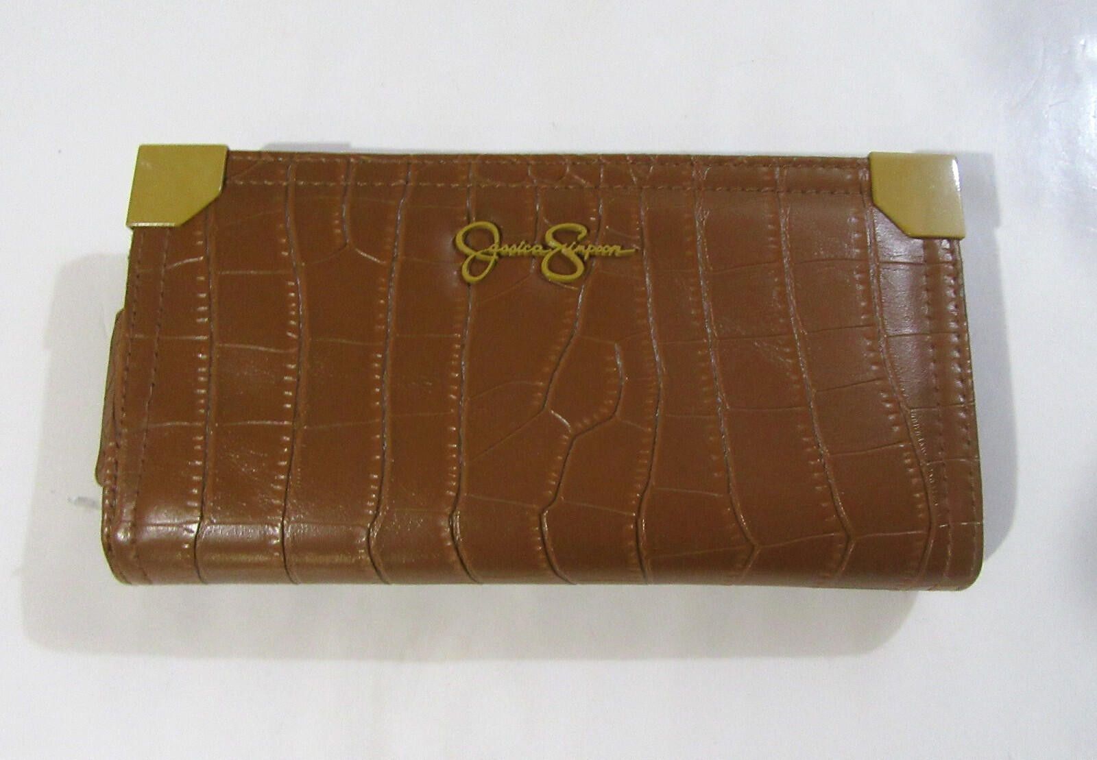 Other Jessica Simpson Frankie Wallet Cognac Croco Size ONE SIZE - 1 Thumbnail