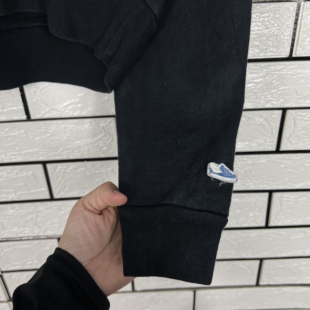 Vans VANS Big Logo Cropped Pullover Hoodie Sweatshirt #4083-C186 Size ONE SIZE - 7 Thumbnail
