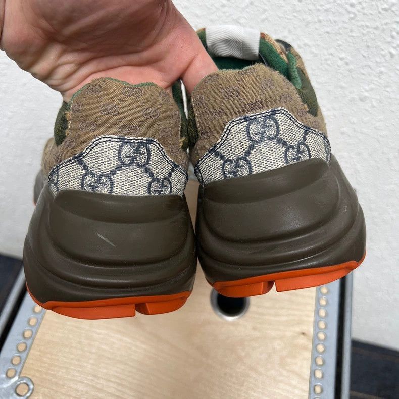 Gucci Gucci Old Flower Patchwork Dad Sneakers-2505 Size US 6 / IT 36 - 5 Thumbnail