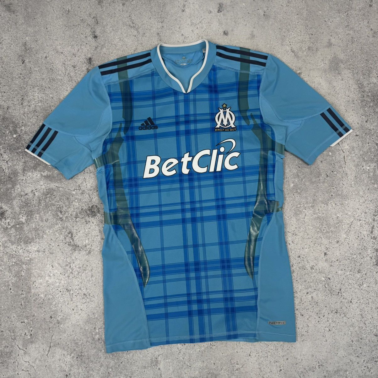 Adidas Olympique Marseille 2010 2011 Adidas Football Soccer Jersey Size US XL / EU 56 / 4 - 2 Thumbnail