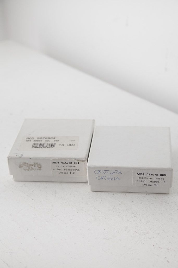 Maison Margiela AW01 silver harness & belt Size ONE SIZE - 12 Thumbnail