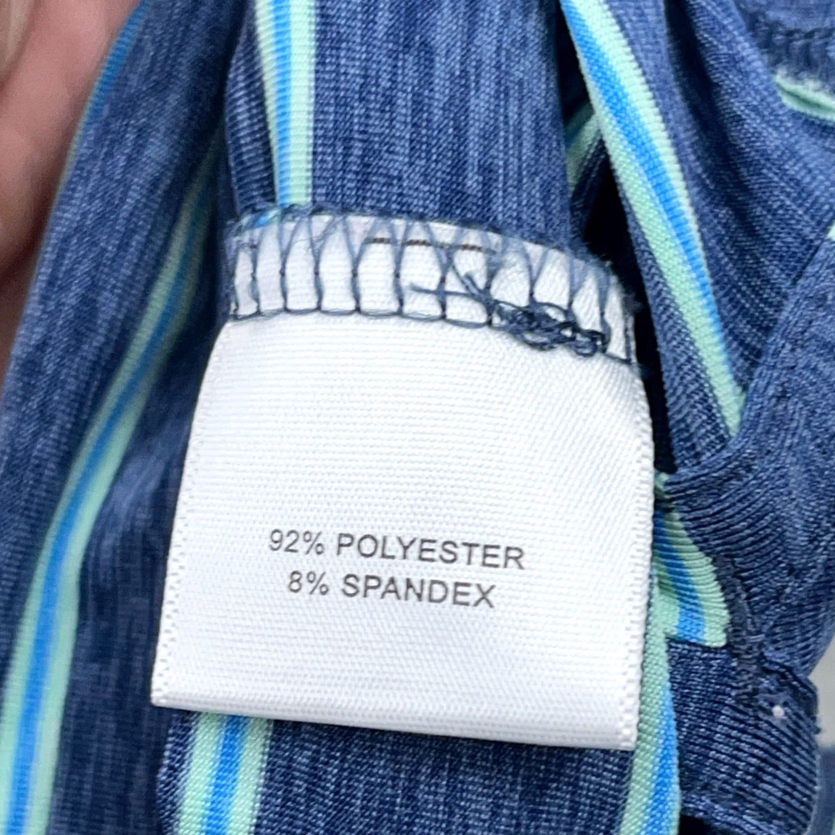 Peter Millar Peter Millar Polo Shirt Men XL Blue Striped Summer Comfort Crown Performance A58 Size US XL / EU 56 / 4 - 4 Thumbnail