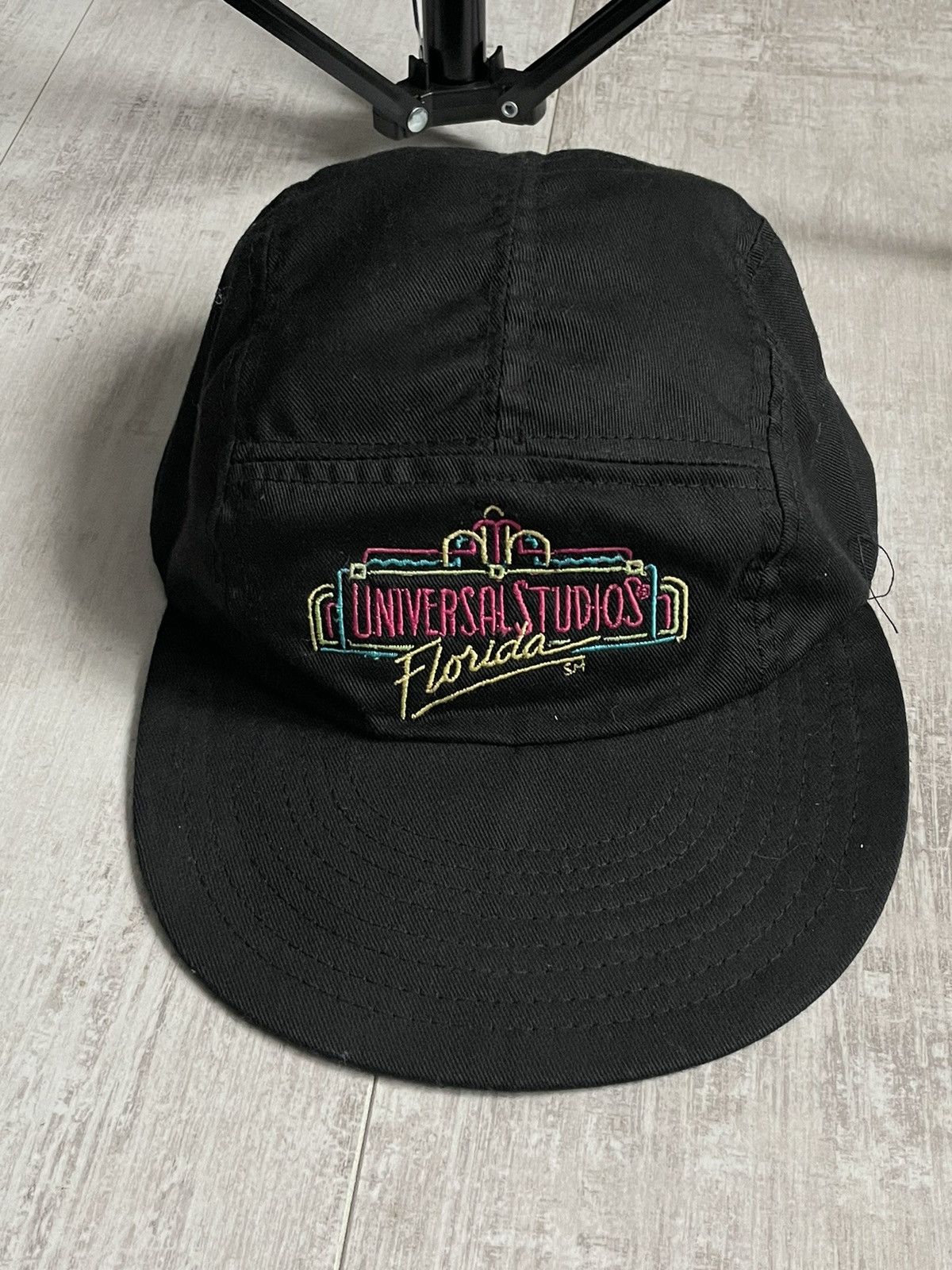 Universal Studios Vintage Universal Studios Florida 1990’s Black Hat Cap RARE Size ONE SIZE - 2 Thumbnail