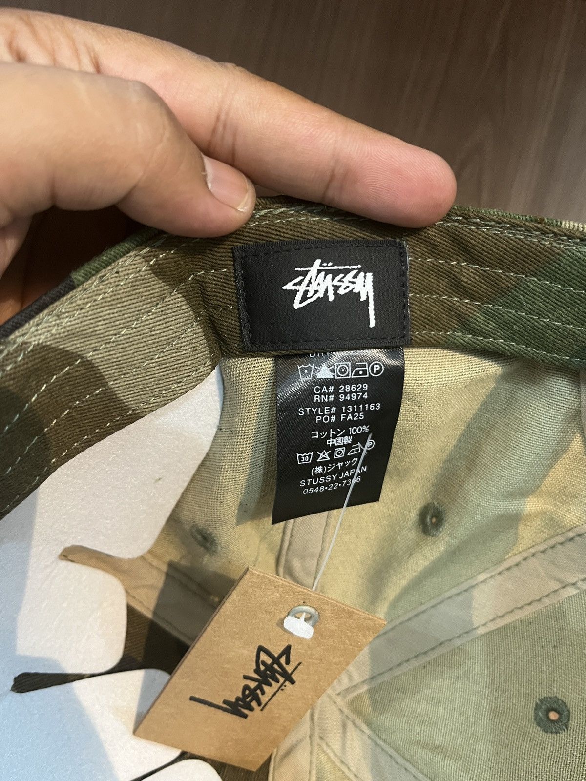 Stussy Stussy basic washed low pro cap Size ONE SIZE - 6 Thumbnail